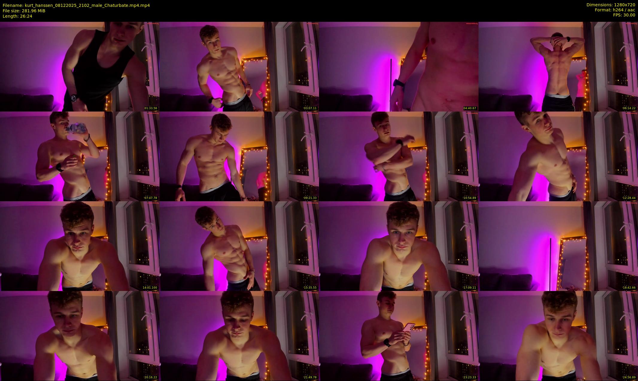 kurt_hanssen — 27 minute Chaturbate male cam show recording, 720p, Dec 8, 2025