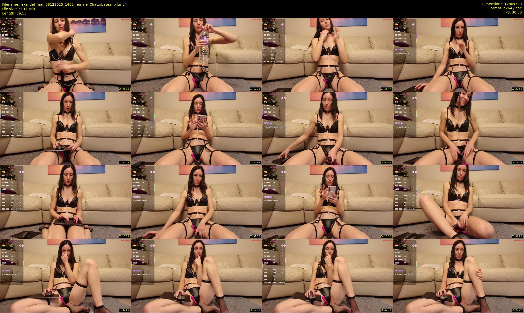 lexa_del_mar — 10 minute Chaturbate female cam show recording, 720p, Dec 8, 2025