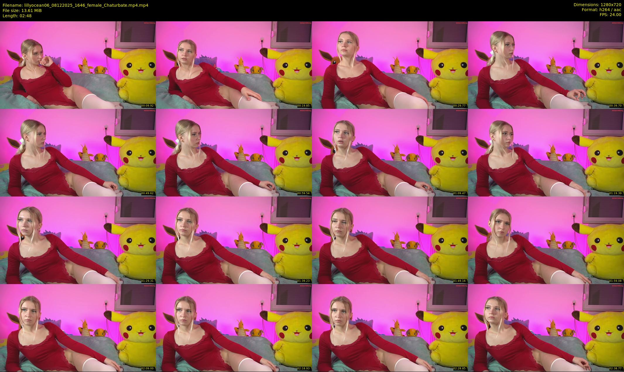 lillyocean06 — 3 minute Chaturbate female cam show recording, 720p, Dec 8, 2025