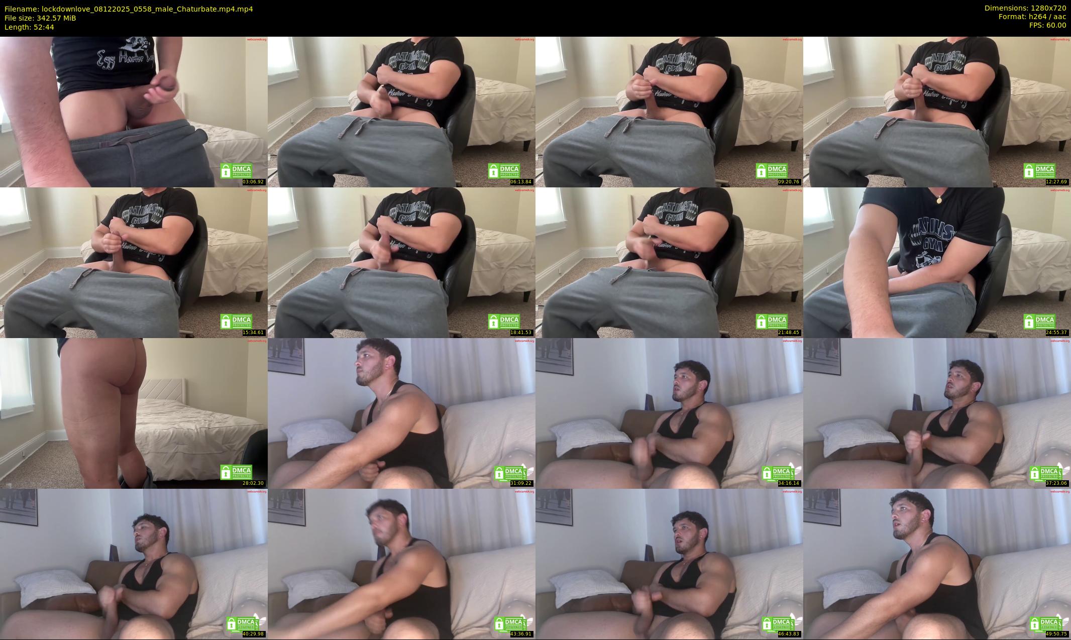 lockdownlove — 53 minute Chaturbate male cam show recording, 720p, Dec 8, 2025