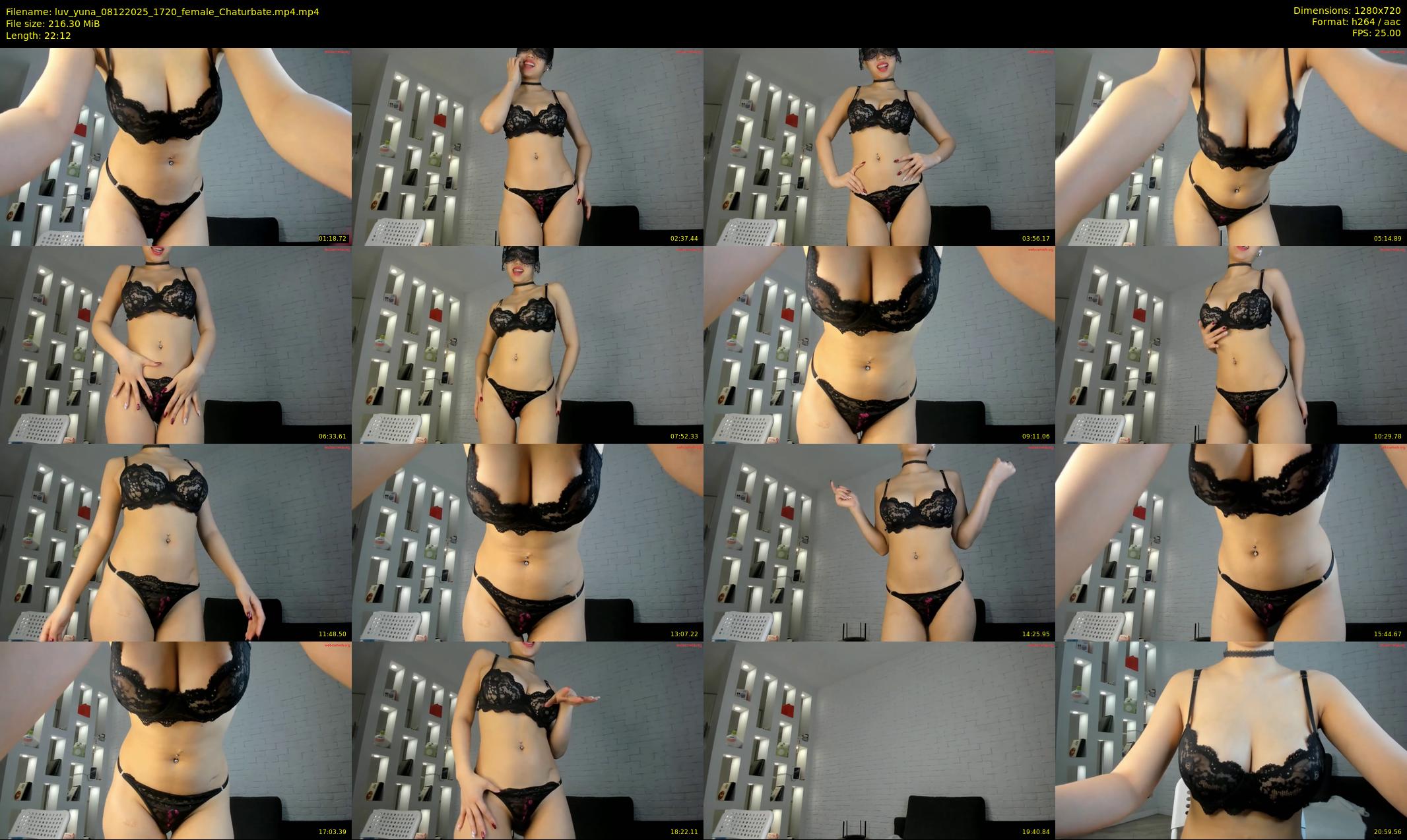 luv_yuna — 23 minute Chaturbate female cam show recording, 720p, Dec 8, 2025