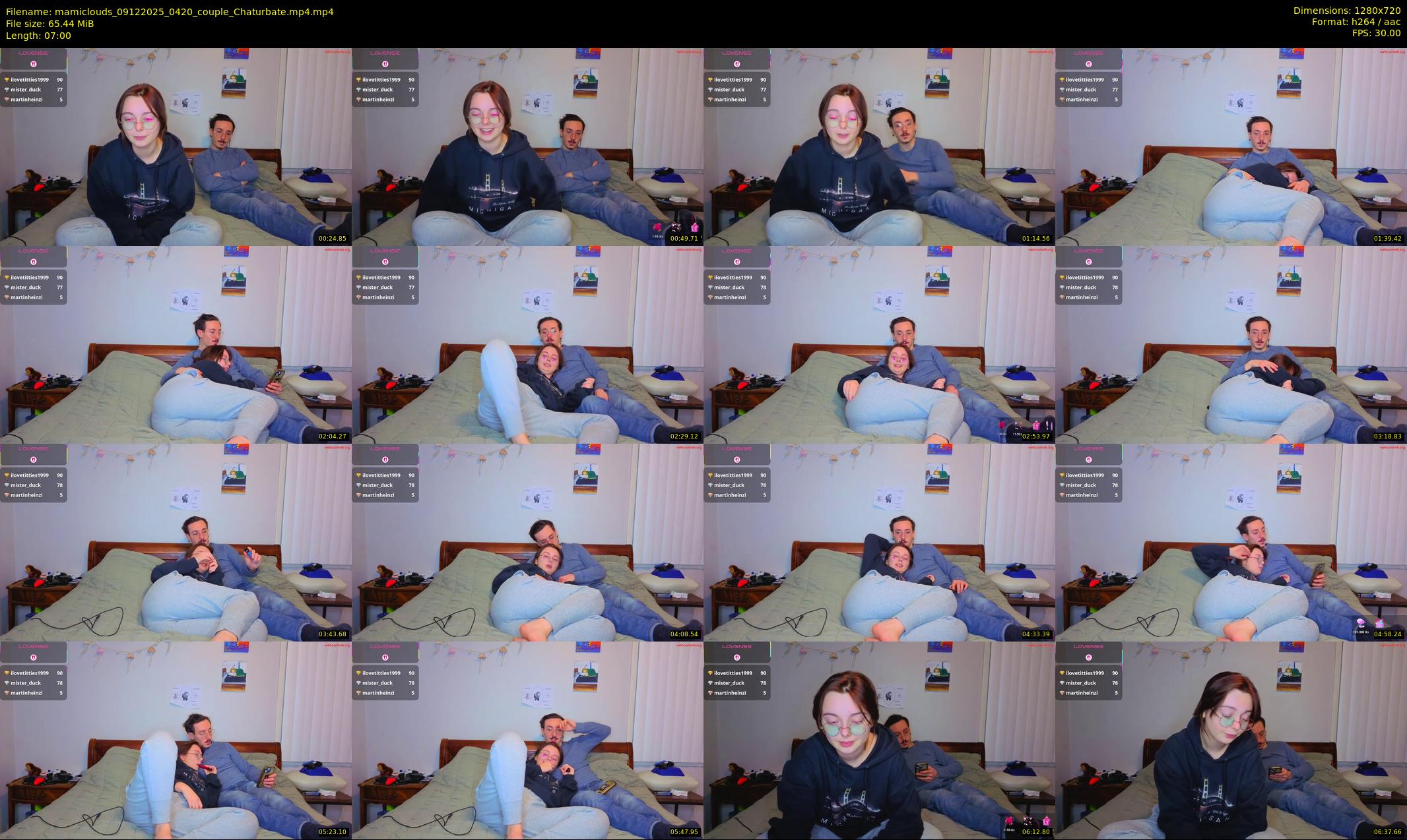 mamiclouds — 7 minute Chaturbate female cam show recording, 720p, Dec 9, 2025