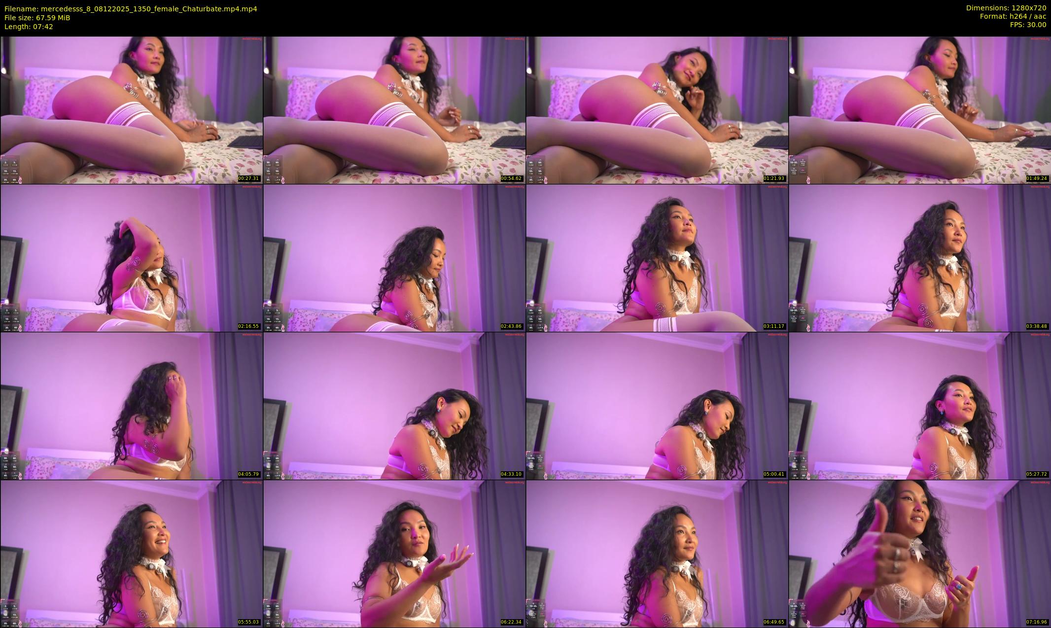 mercedesss_8 — 8 minute Chaturbate female cam show recording, 720p, Dec 8, 2025