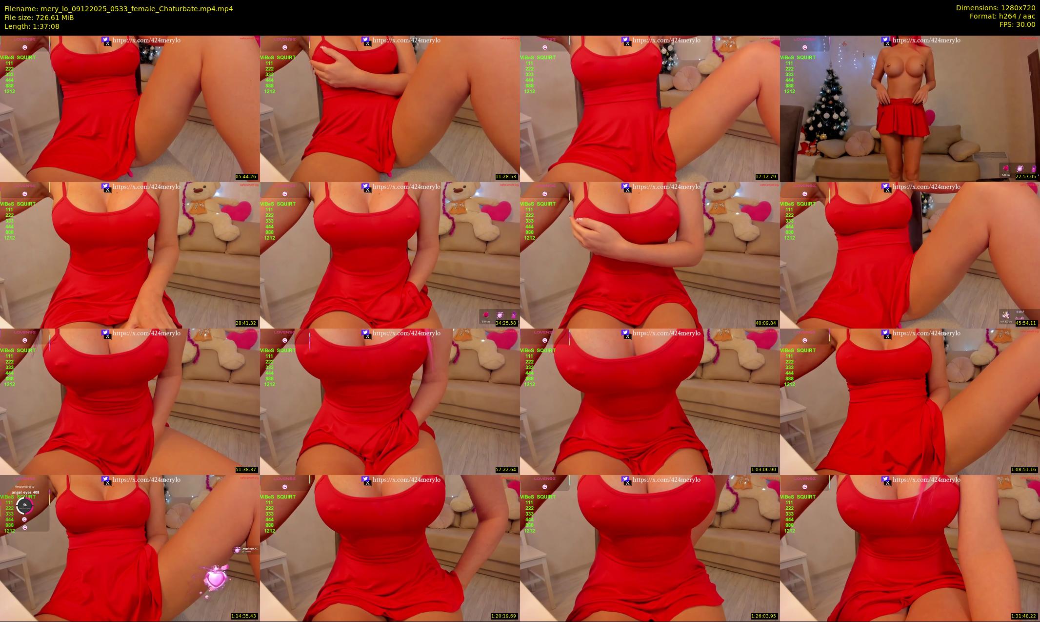 mery_lo — 98 minute Chaturbate female cam show recording, 720p, Dec 9, 2025