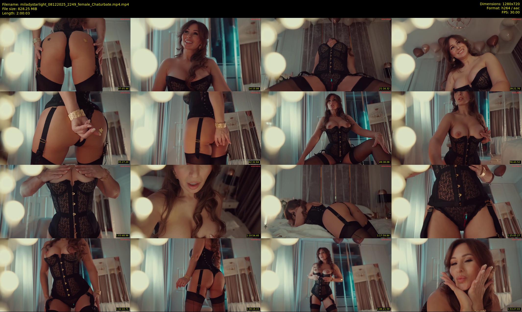 miladystarlight — 121 minute Chaturbate female cam show recording, 720p, Dec 8, 2025