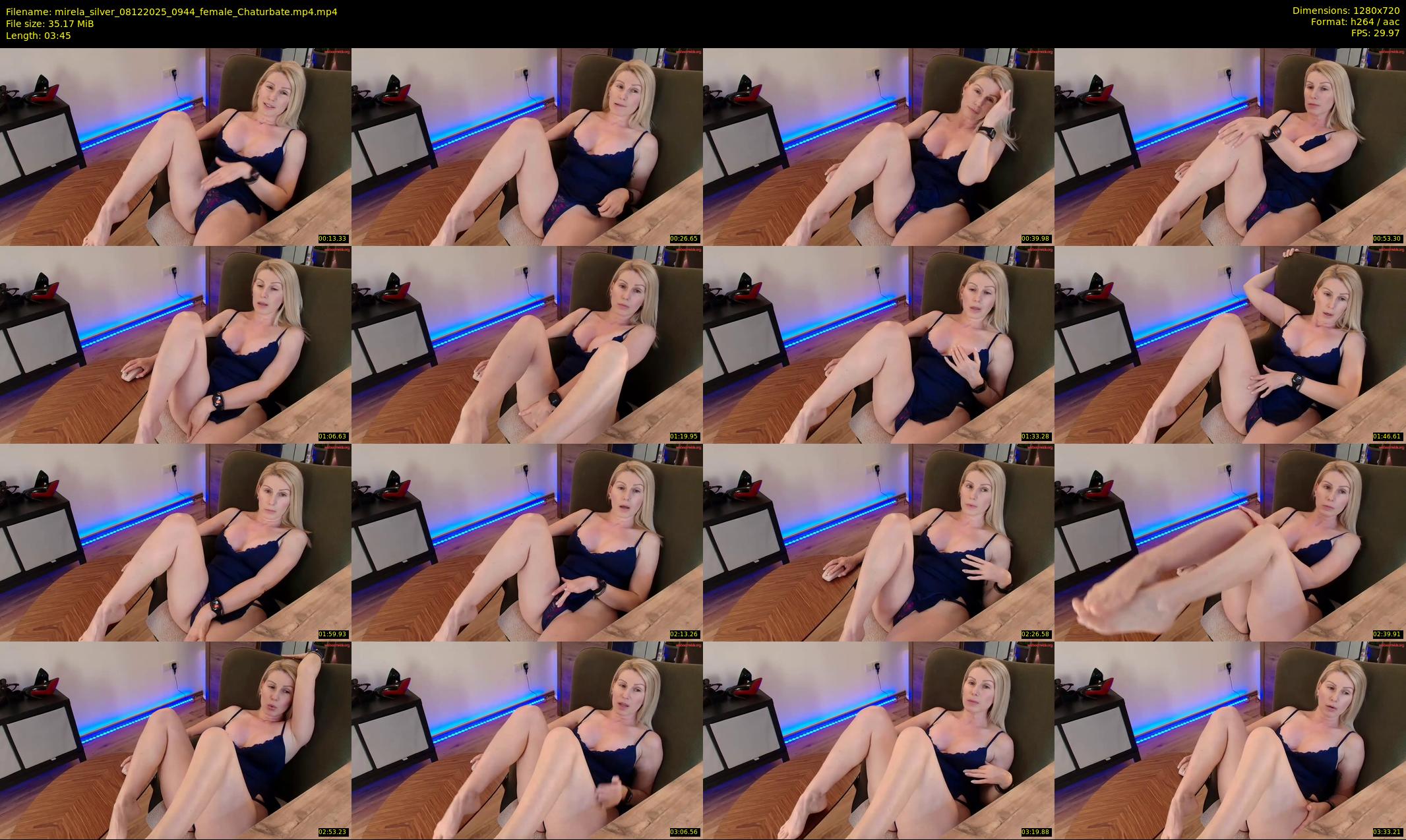 mirela_silver — 4 minute Chaturbate female cam show recording, 720p, Dec 8, 2025