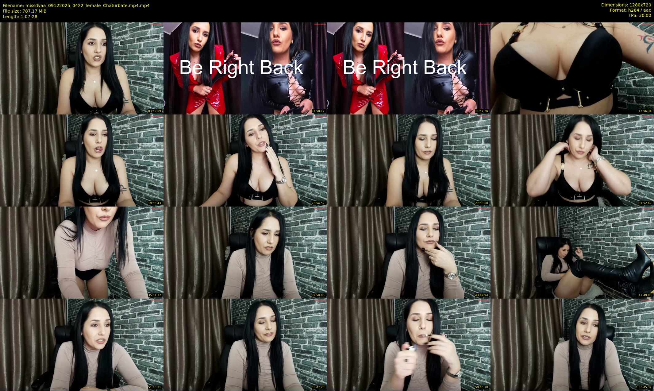 missdyaa — 68 minute Chaturbate female cam show recording, 720p, Dec 9, 2025
