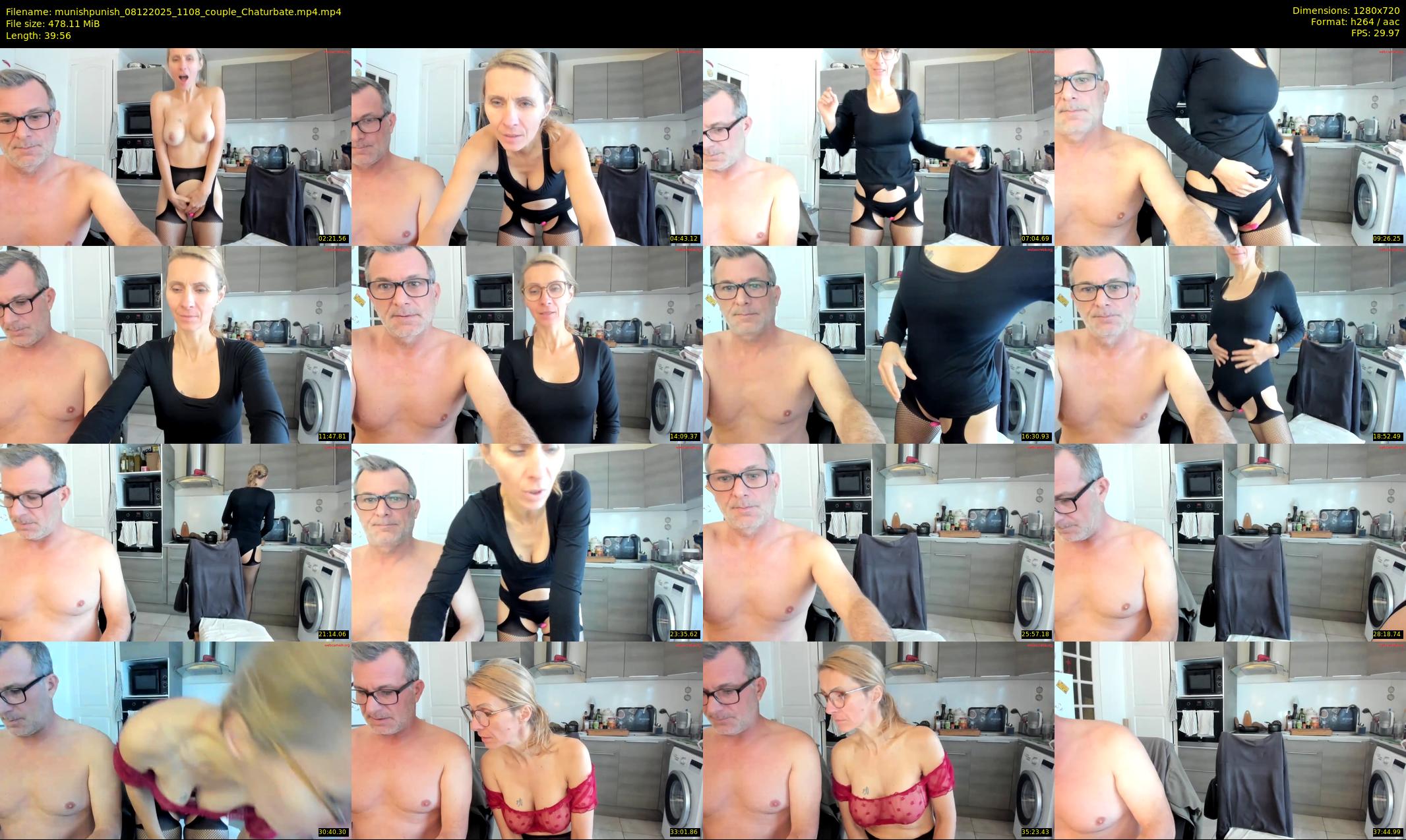 munishpunish — 40 minute Chaturbate couple cam show recording, 720p, Dec 8, 2025