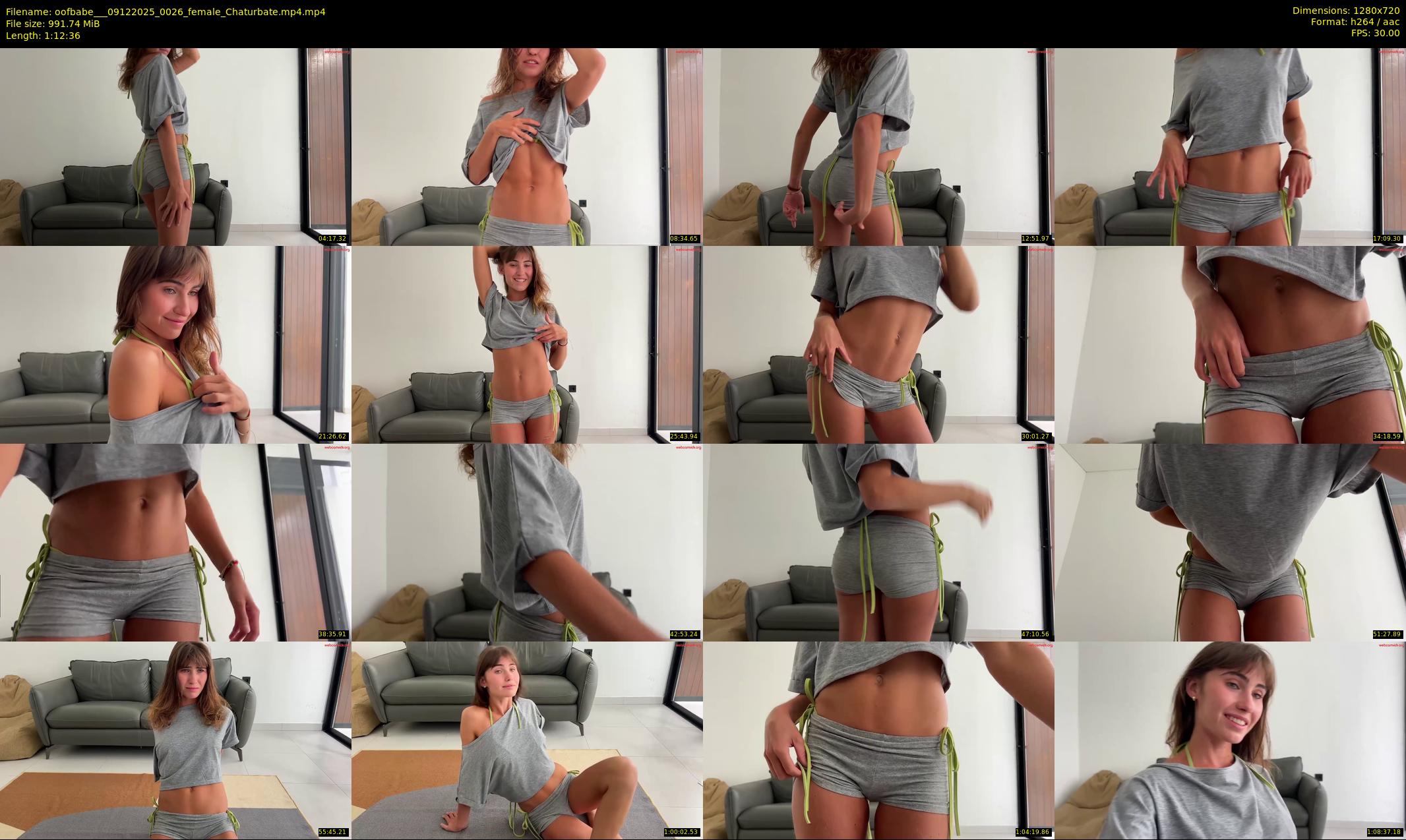 oofbabe__ — 73 minute Chaturbate female cam show recording, 720p, Dec 9, 2025