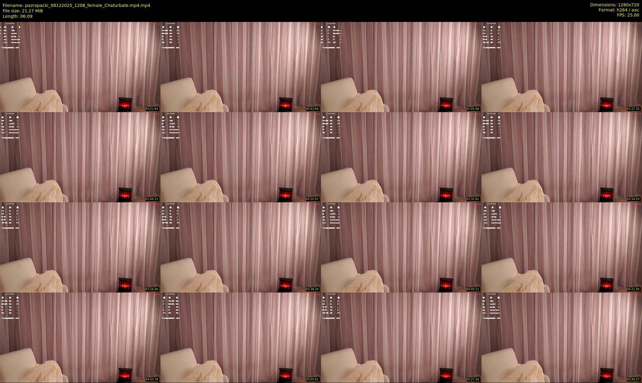 pazrapacki — 7 minute Chaturbate female cam show recording, 720p, Dec 8, 2025