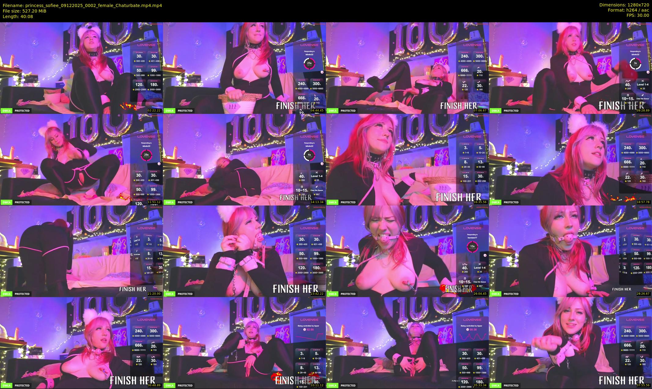 princess_sofiee — 41 minute Chaturbate female cam show recording, 720p, Dec 9, 2025