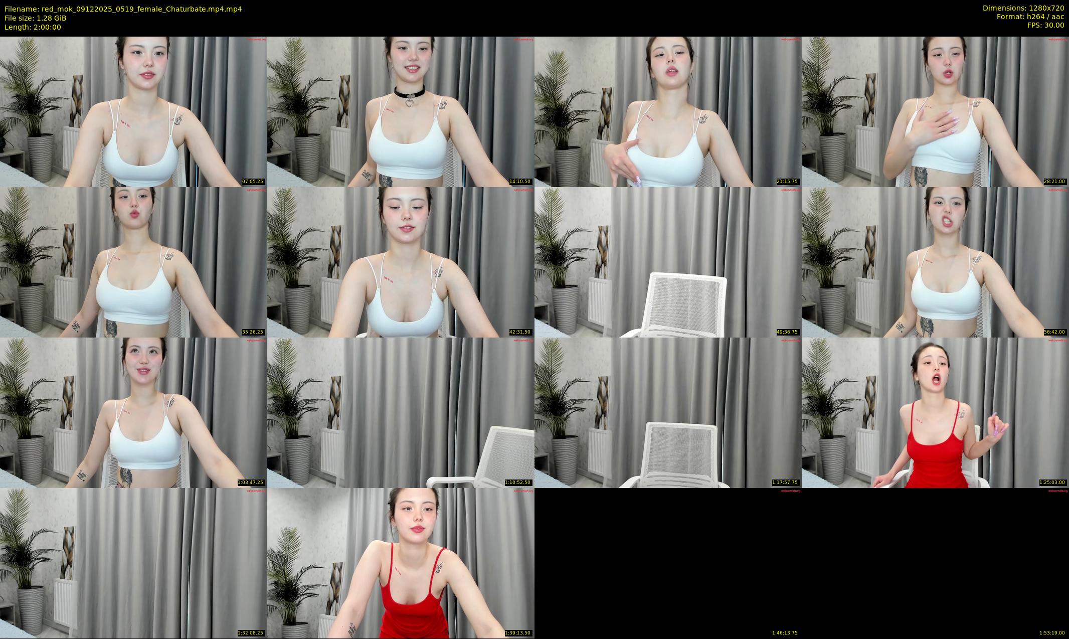 red_mok — 120 minute Chaturbate female cam show recording, 720p, Dec 9, 2025