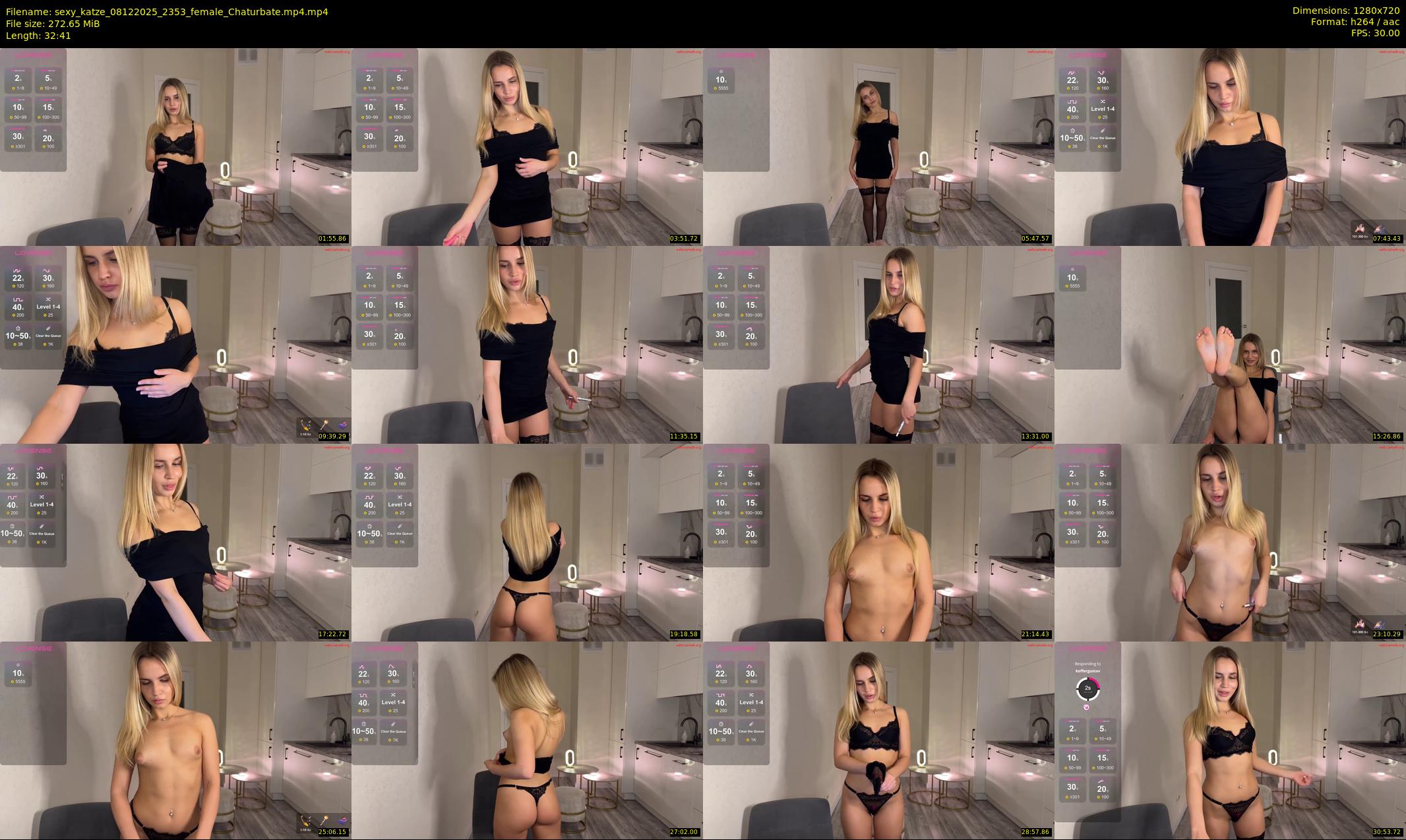 sexy_katze — 33 minute Chaturbate couple cam show recording, 720p, Dec 8, 2025