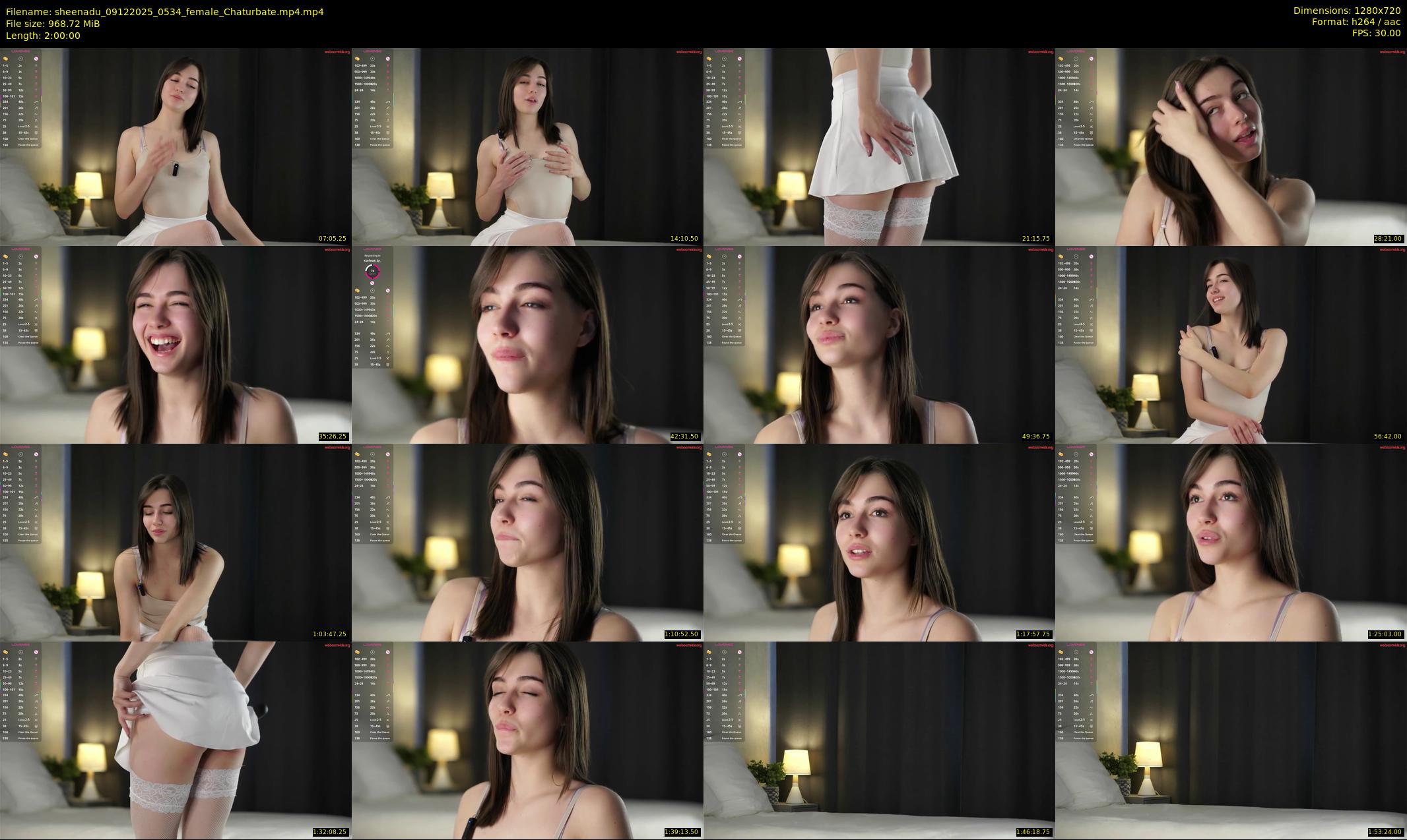 sheenadu — 120 minute Chaturbate female cam show recording, 720p, Dec 9, 2025