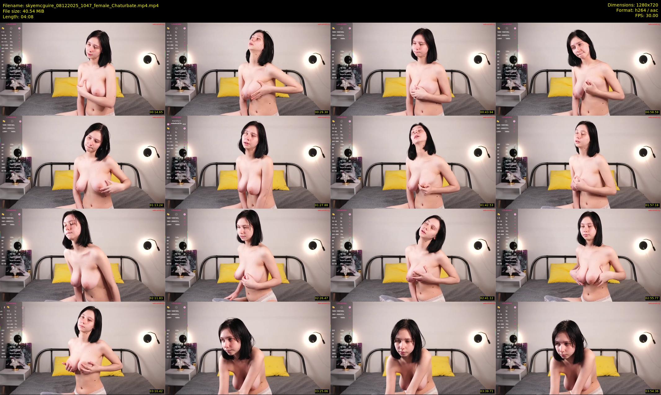 skyemcguire — 5 minute Chaturbate female cam show recording, 720p, Dec 8, 2025