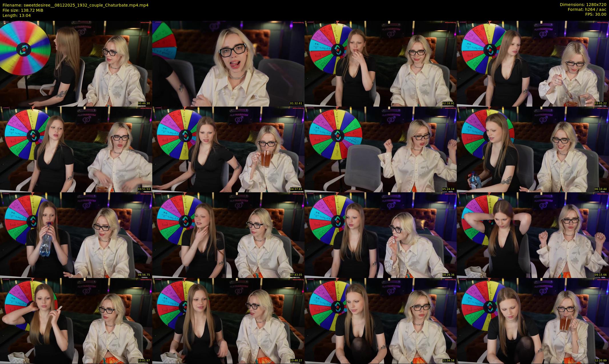 sweetdesiree_ — 14 minute Chaturbate couple cam show recording, 720p, Dec 8, 2025