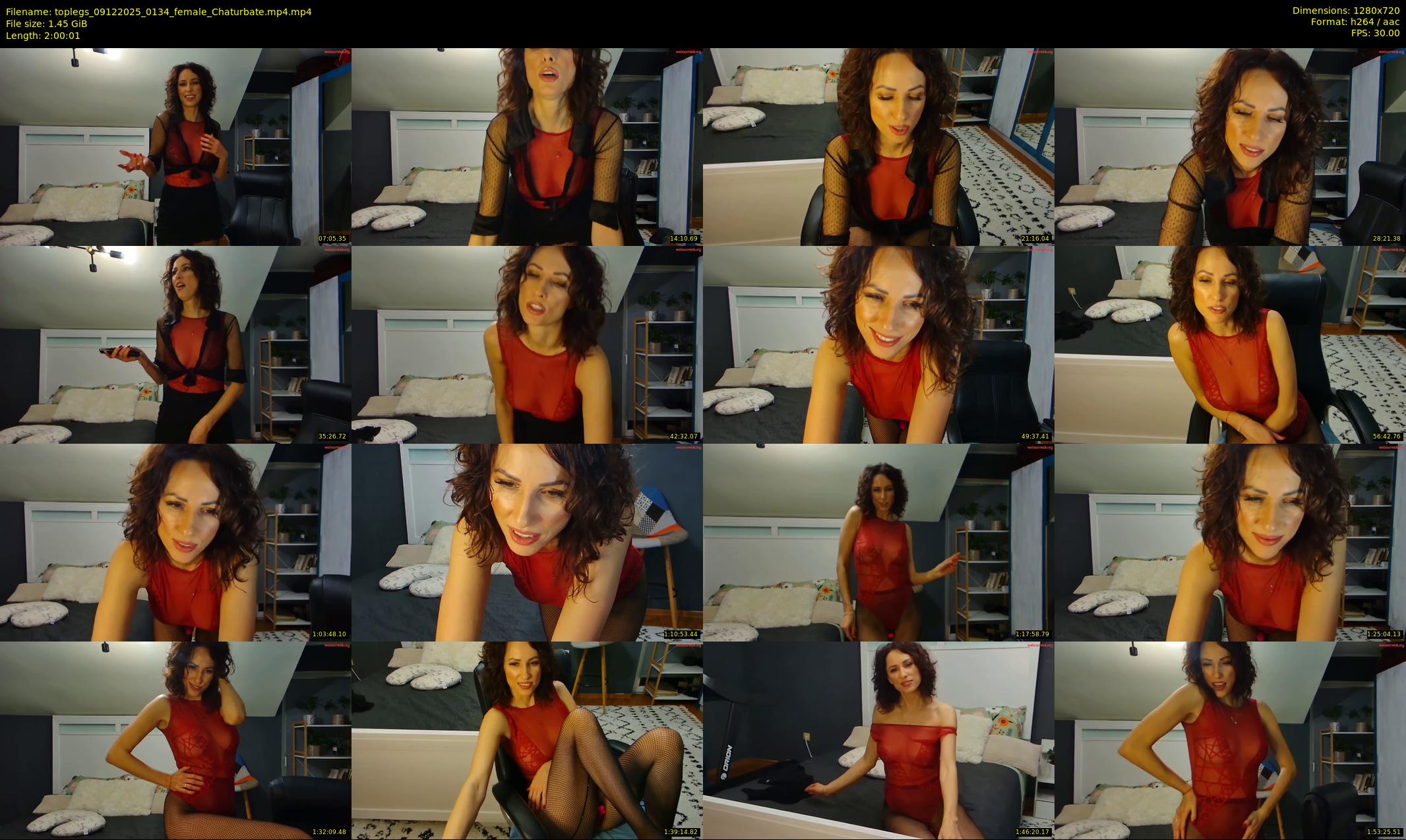 toplegs — 121 minute Chaturbate female cam show recording, 720p, Dec 9, 2025