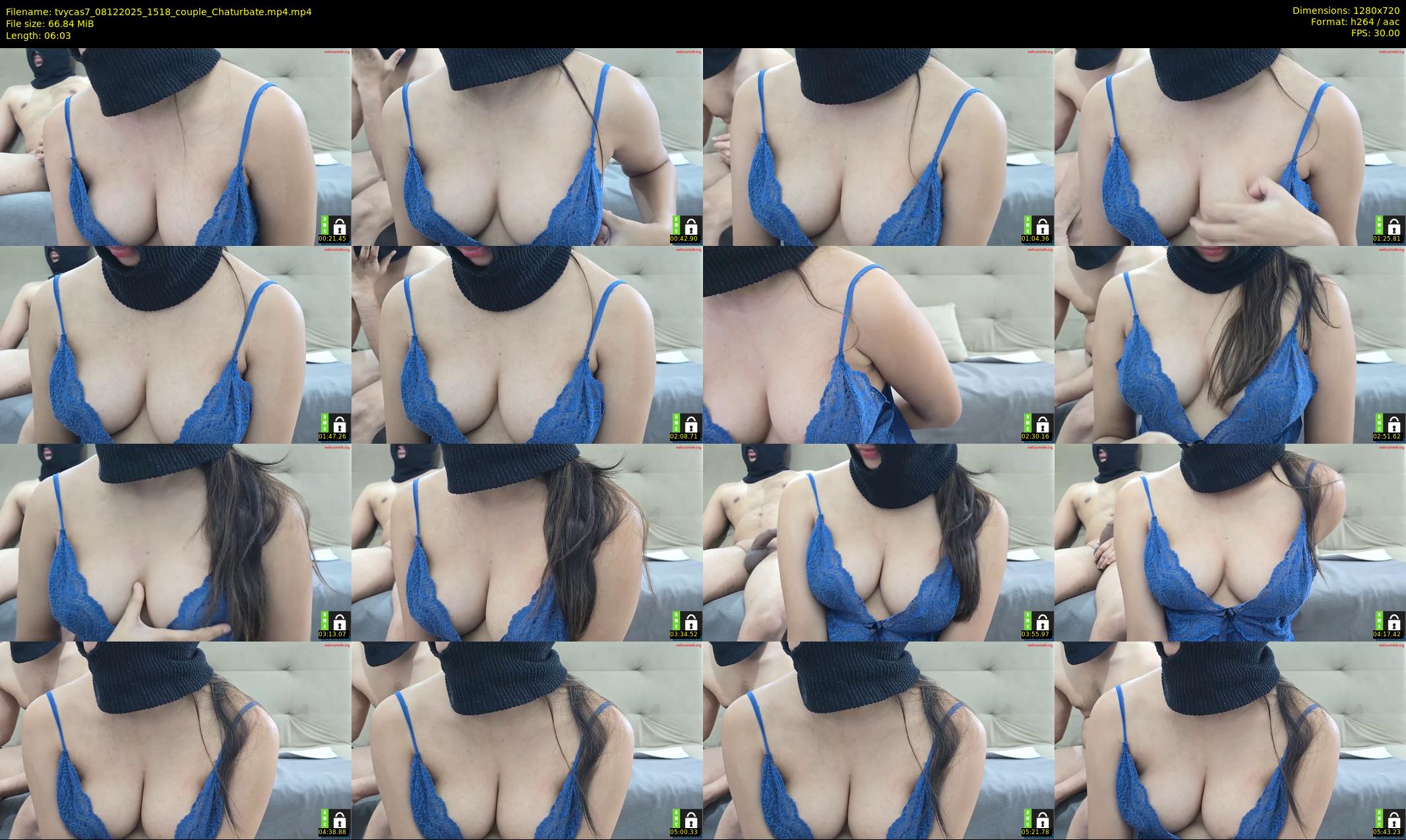 tvycas7 — 7 minute Chaturbate couple cam show recording, 720p, Dec 8, 2025