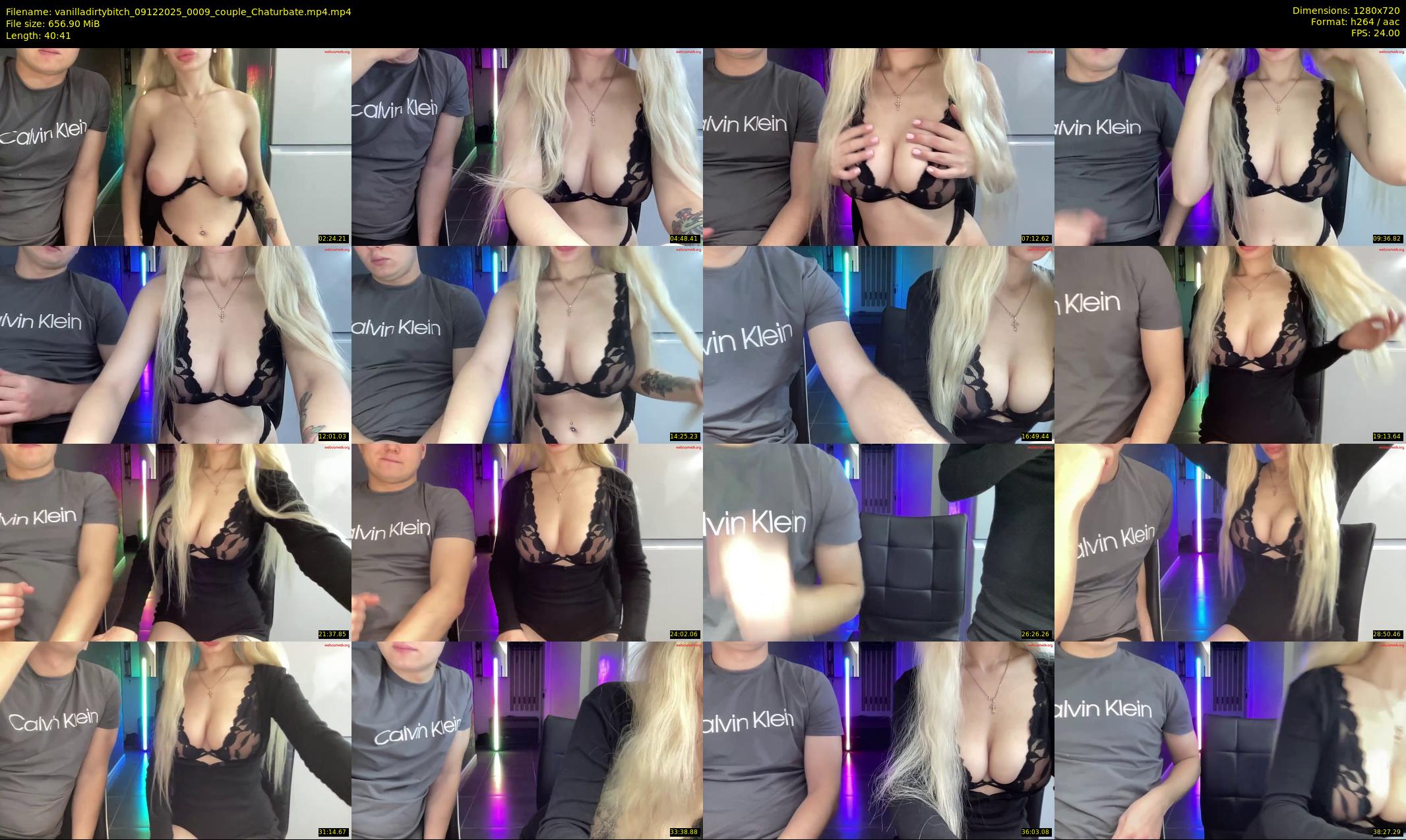vanilladirtybitch — 41 minute Chaturbate couple cam show recording, 720p, Dec 9, 2025