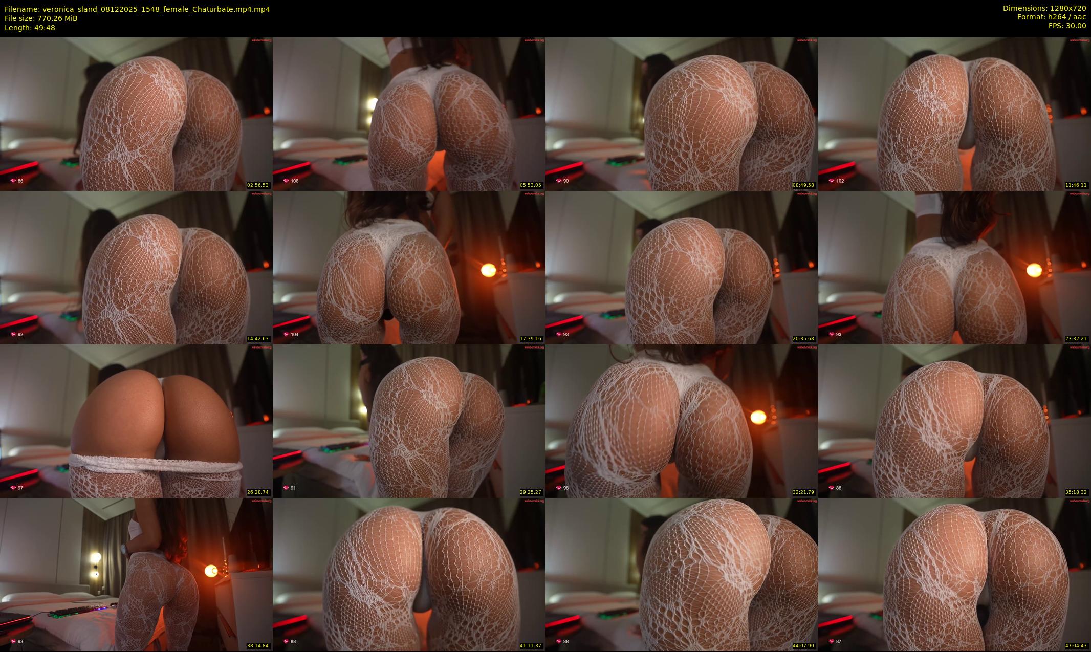 veronica_sland — 50 minute Chaturbate female cam show recording, 720p, Dec 8, 2025