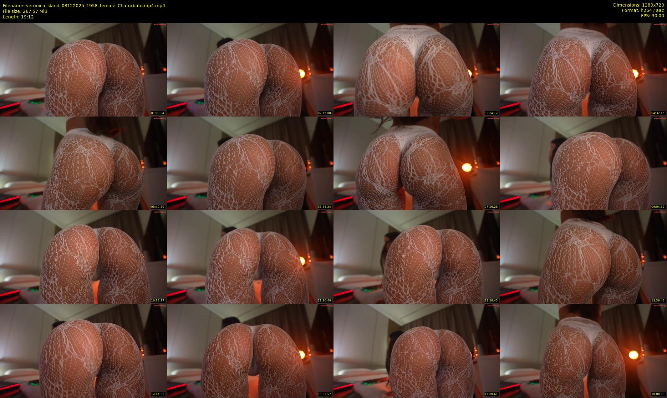 veronica_sland — 20 minute Chaturbate female cam show recording, 720p, Dec 8, 2025