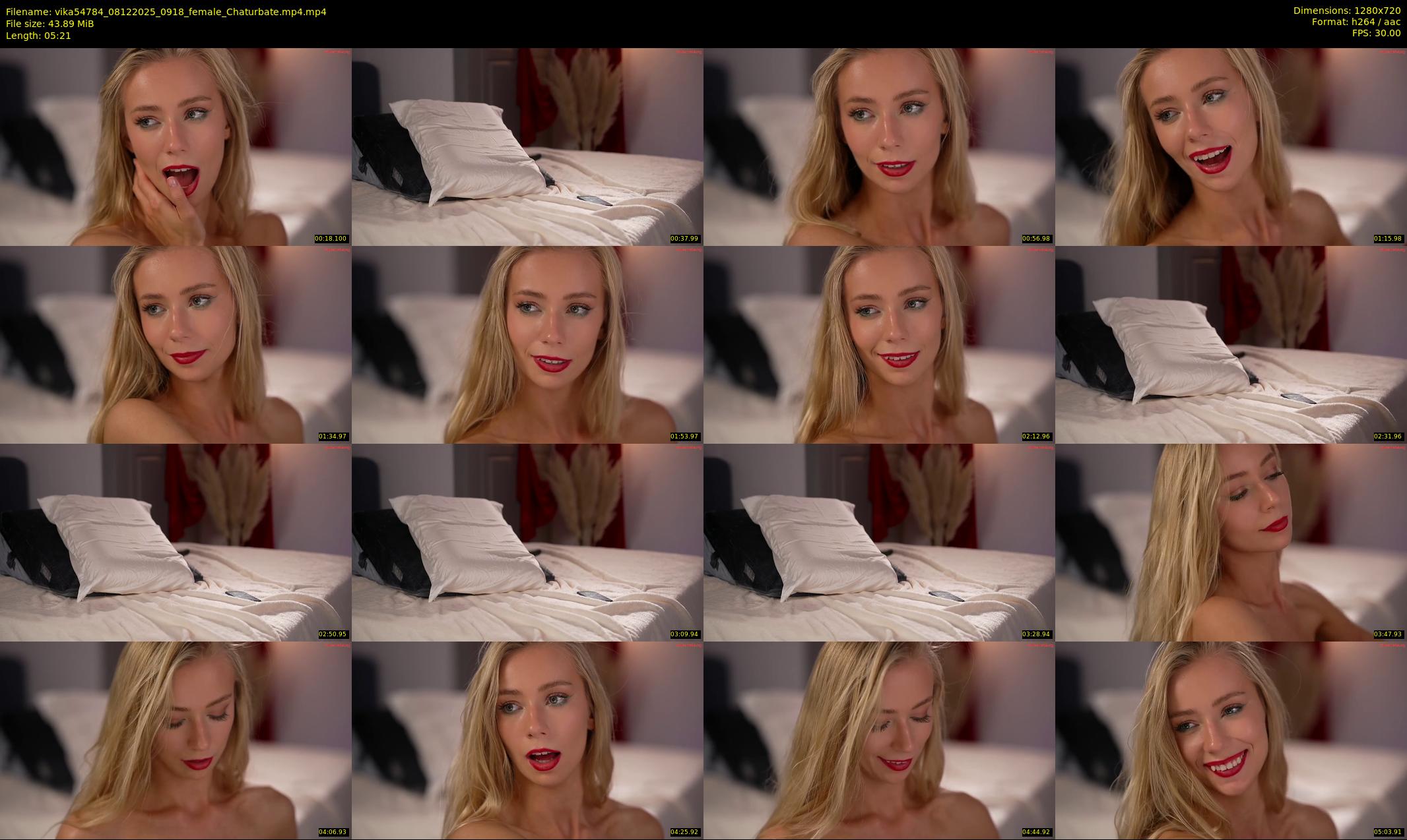 vika54784 — 6 minute Chaturbate female cam show recording, 720p, Dec 8, 2025