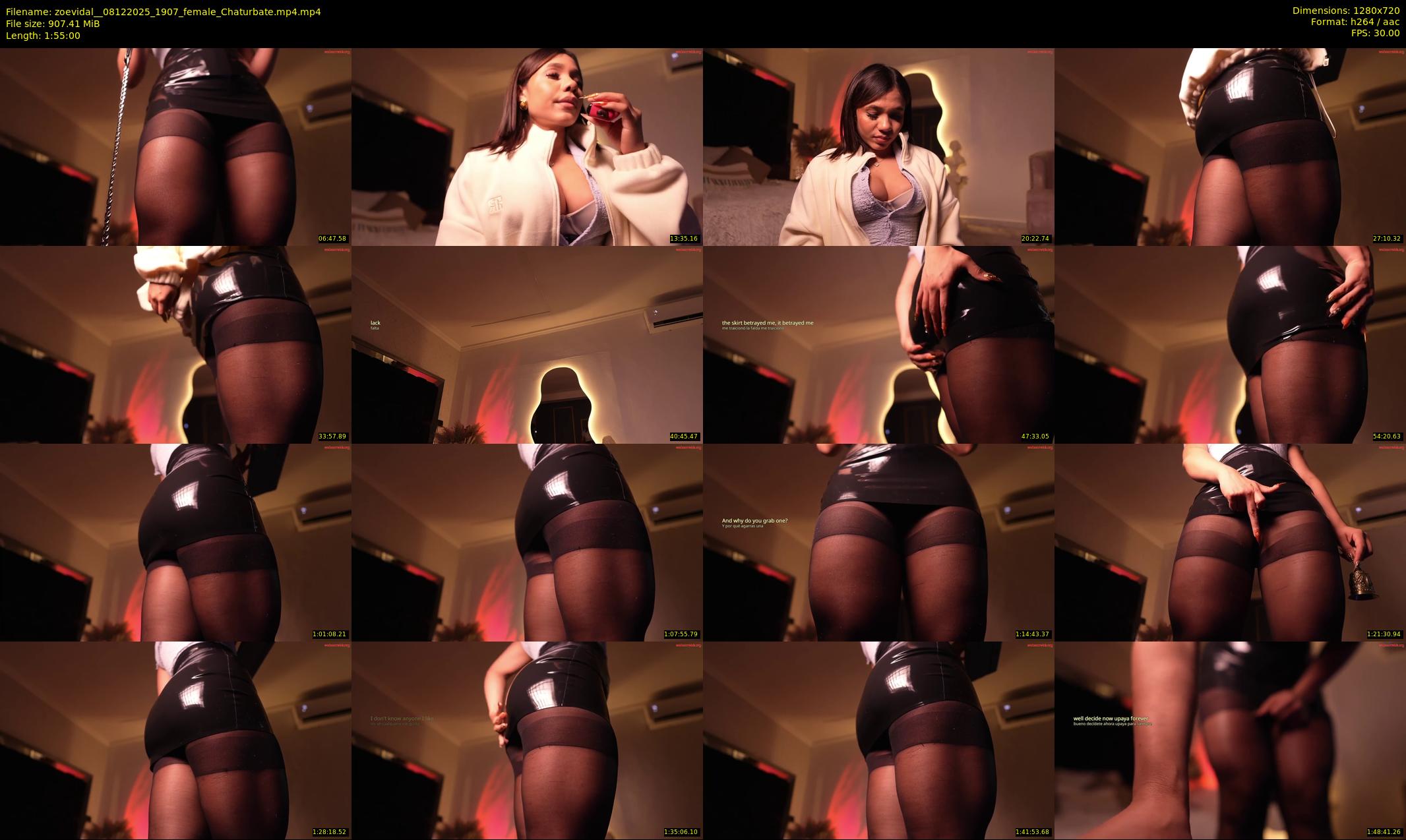 zoevidal_ — 115 minute Chaturbate female cam show recording, 720p, Dec 8, 2025