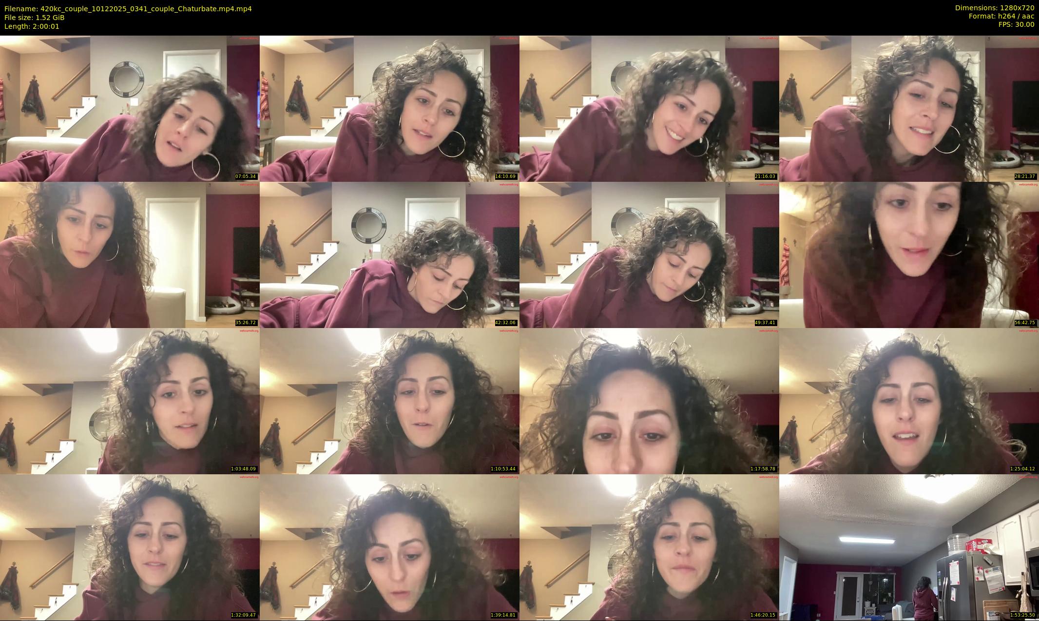 420kc_couple — 121 minute Chaturbate couple cam show recording, 720p, Dec 10, 2025