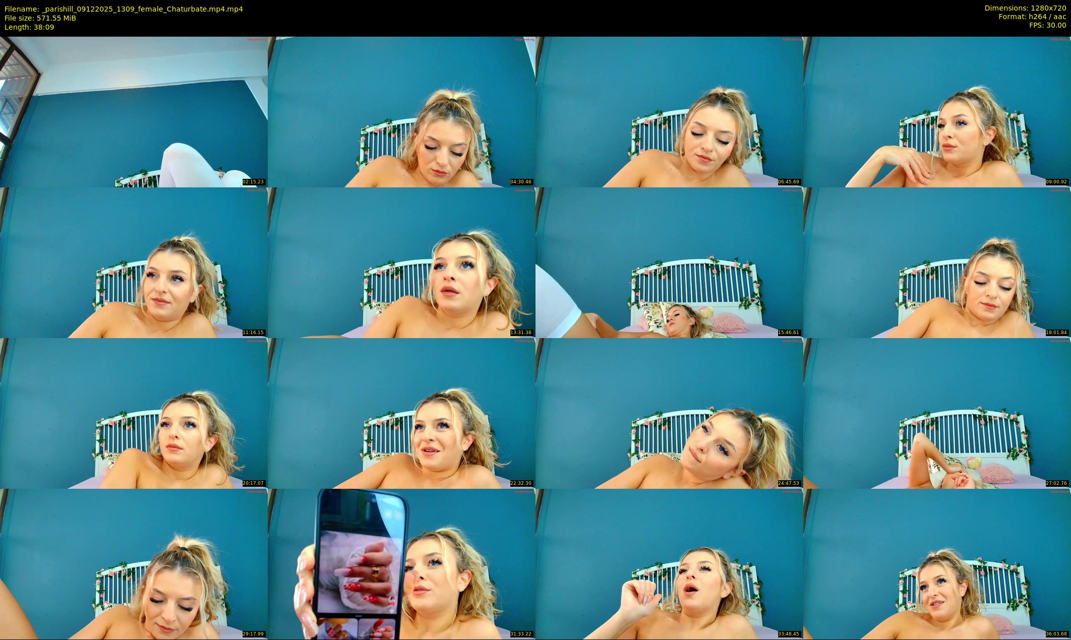 _parishill — 39 minute Chaturbate female cam show recording, 720p, Dec 9, 2025