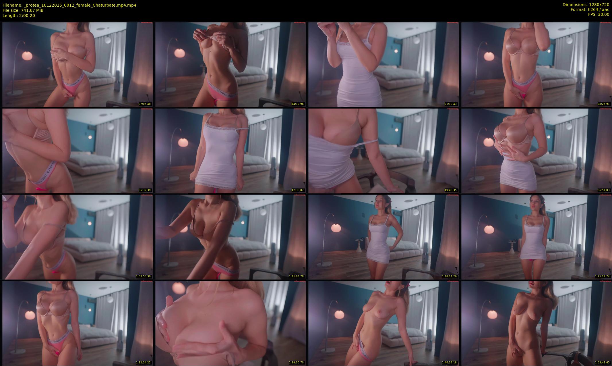 _protea — 121 minute Chaturbate female cam show recording, 720p, Dec 10, 2025