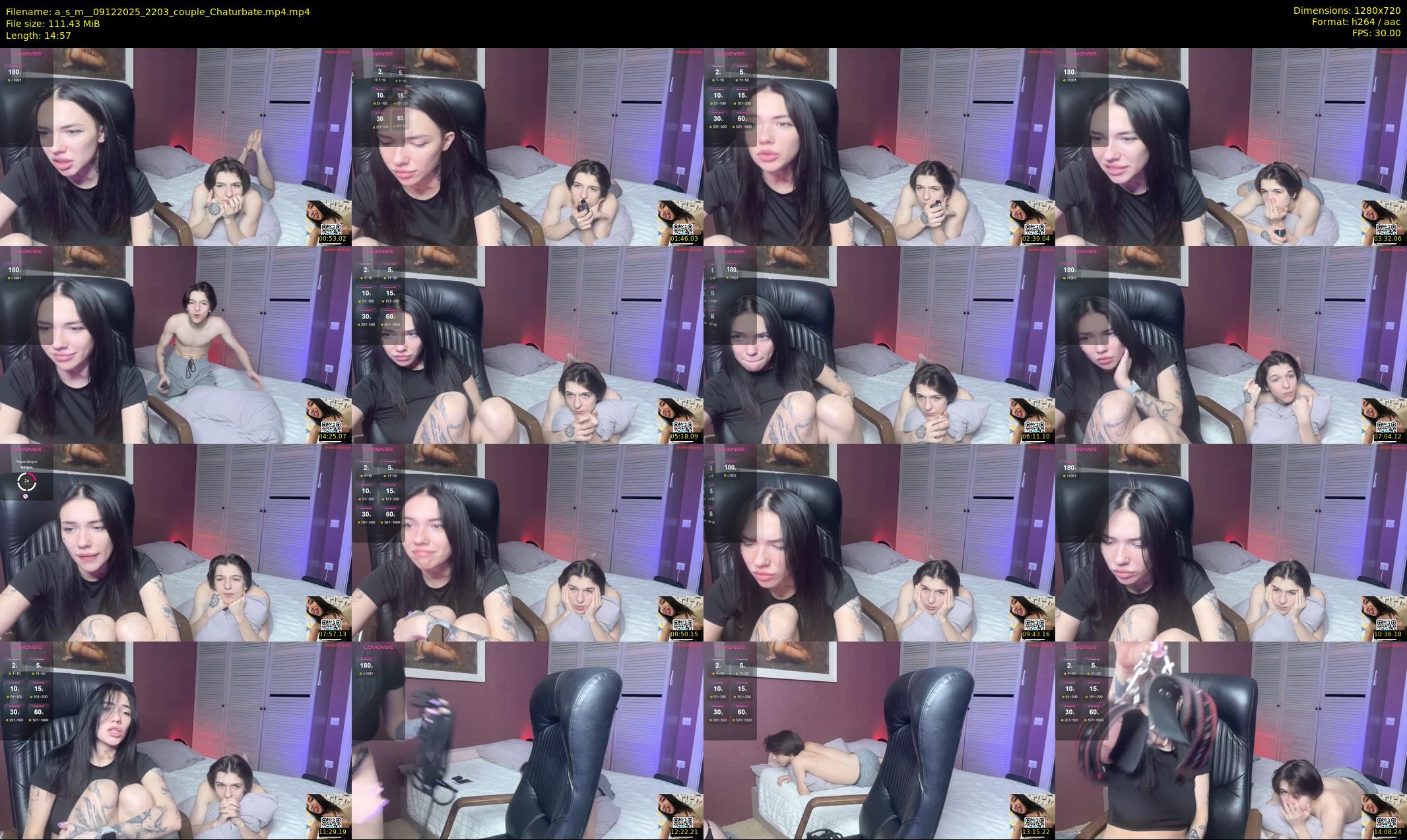 a_s_m_ — 15 minute Chaturbate couple cam show recording, 720p, Dec 9, 2025