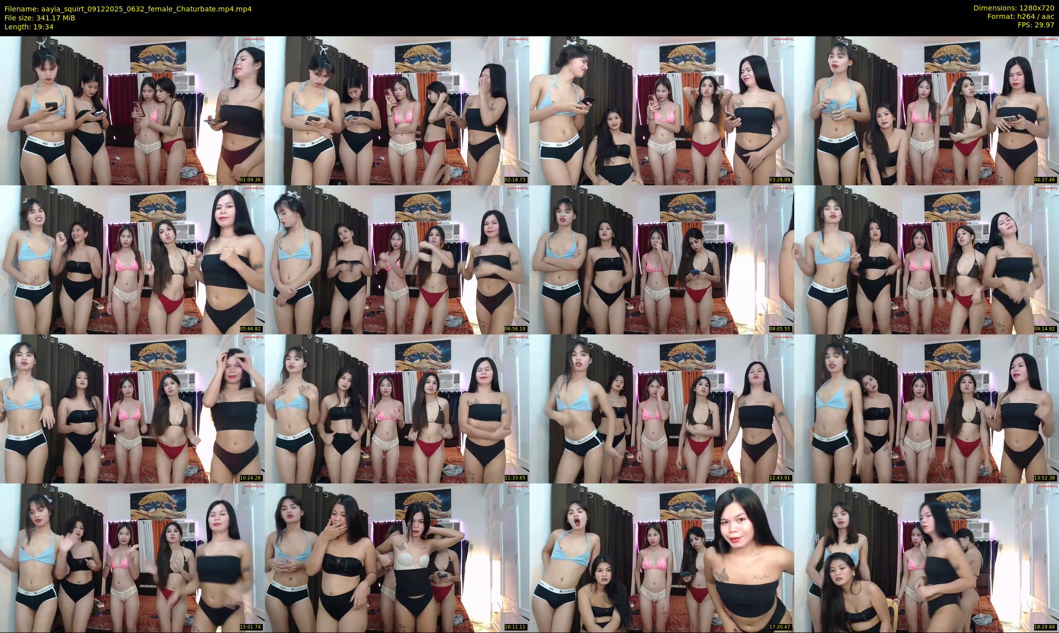 aayia_squirt — 20 minute Chaturbate female cam show recording, 720p, Dec 9, 2025