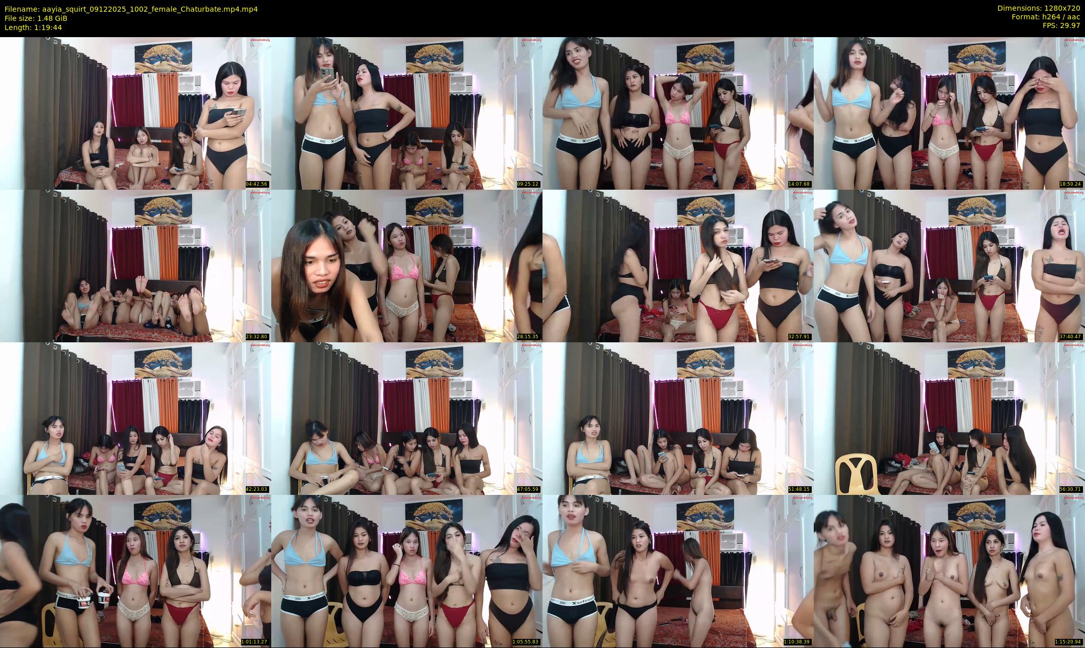 aayia_squirt — 80 minute Chaturbate female cam show recording, 720p, Dec 9, 2025