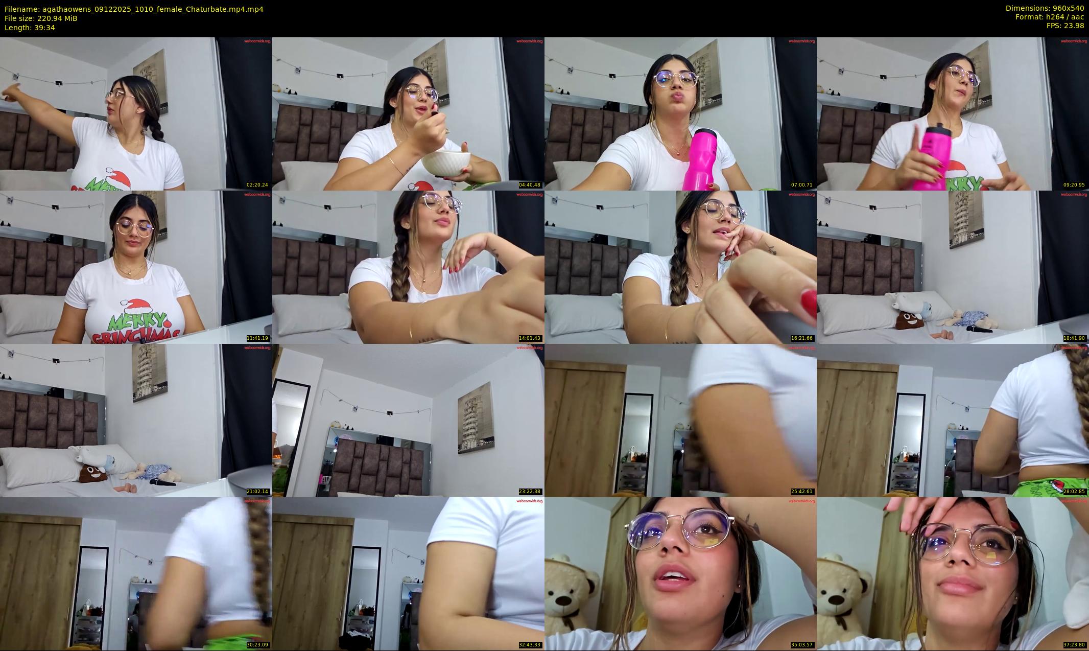 agathaowens — 40 minute Chaturbate female cam show recording, 480p, Dec 9, 2025