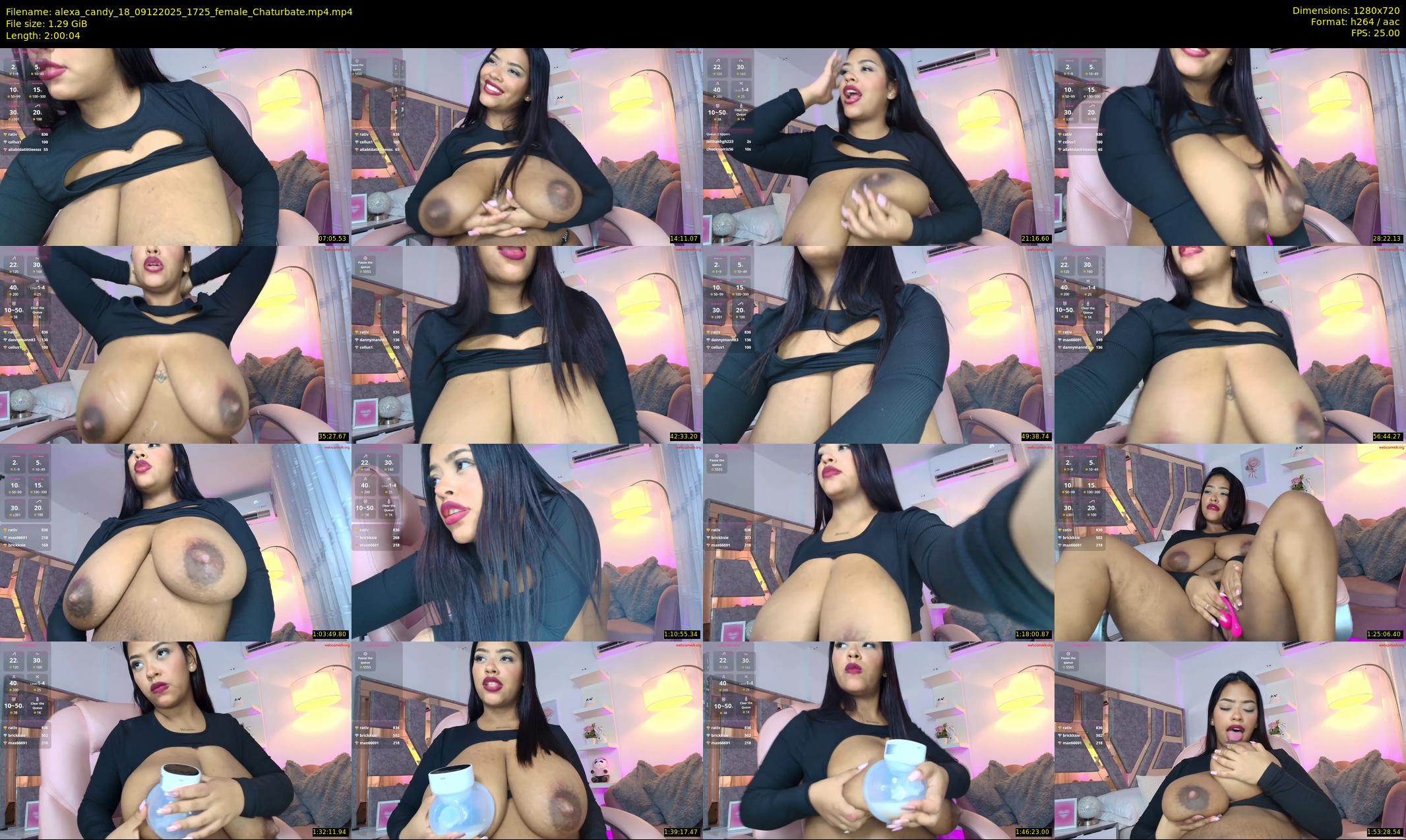 alexa_candy_18 — 121 minute Chaturbate female cam show recording, 720p, Dec 9, 2025
