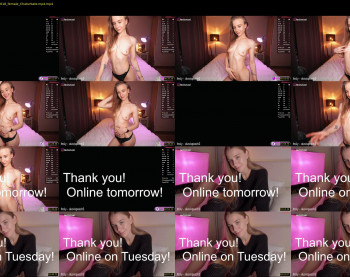 alexispeach — 5 minute Chaturbate female cam show recording, 720p, Dec 9, 2025