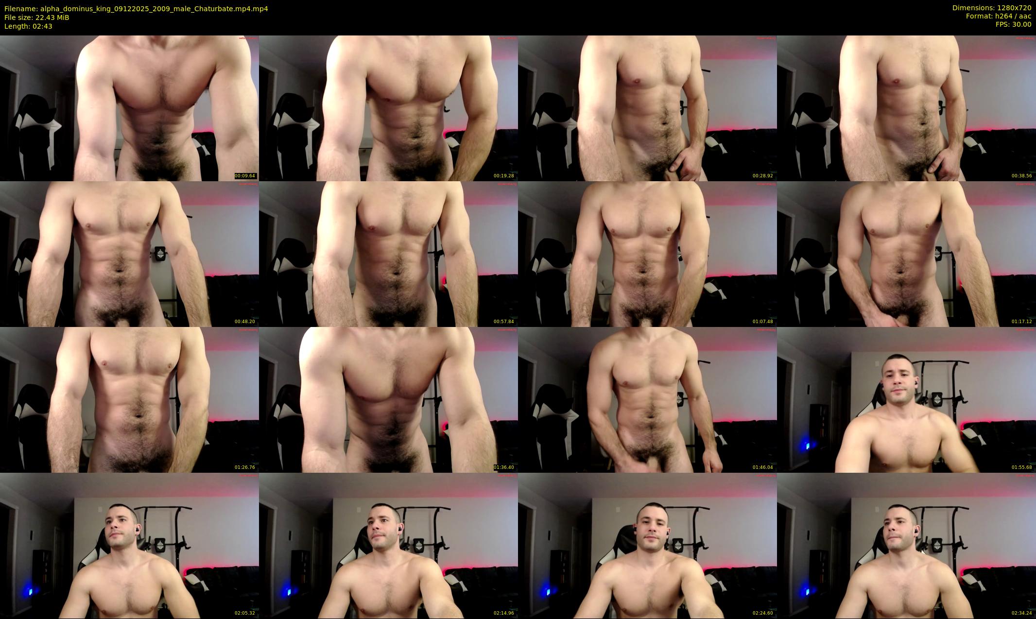 alpha_dominus_king — 3 minute Chaturbate male cam show recording, 720p, Dec 9, 2025