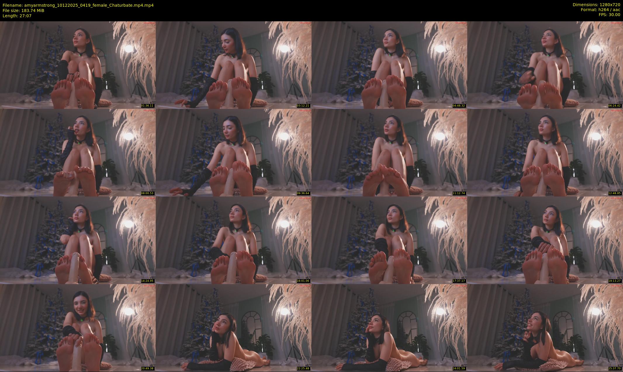 amyarmstrong — 28 minute Chaturbate female cam show recording, 720p, Dec 10, 2025