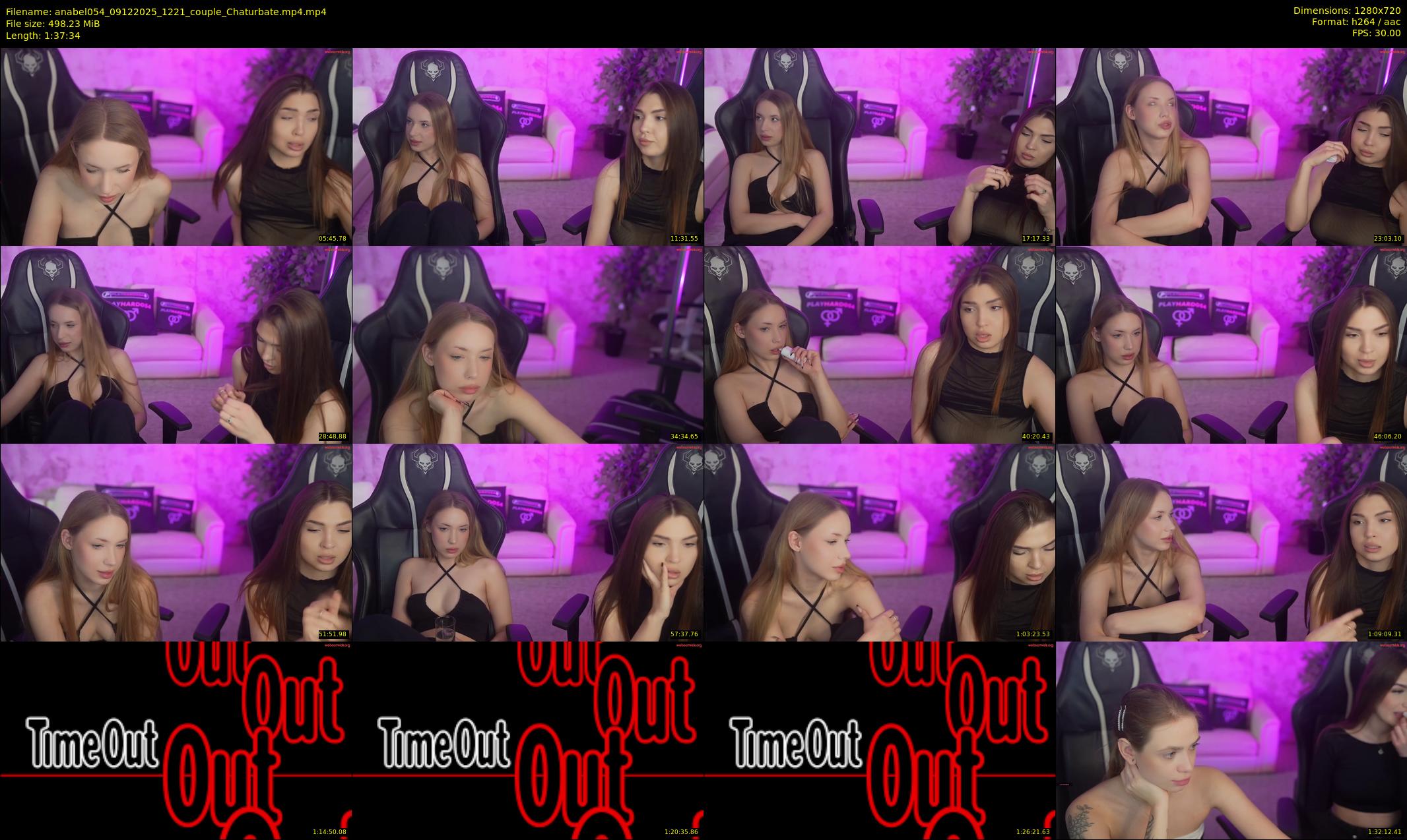 anabel054 — 98 minute Chaturbate female cam show recording, 720p, Dec 9, 2025