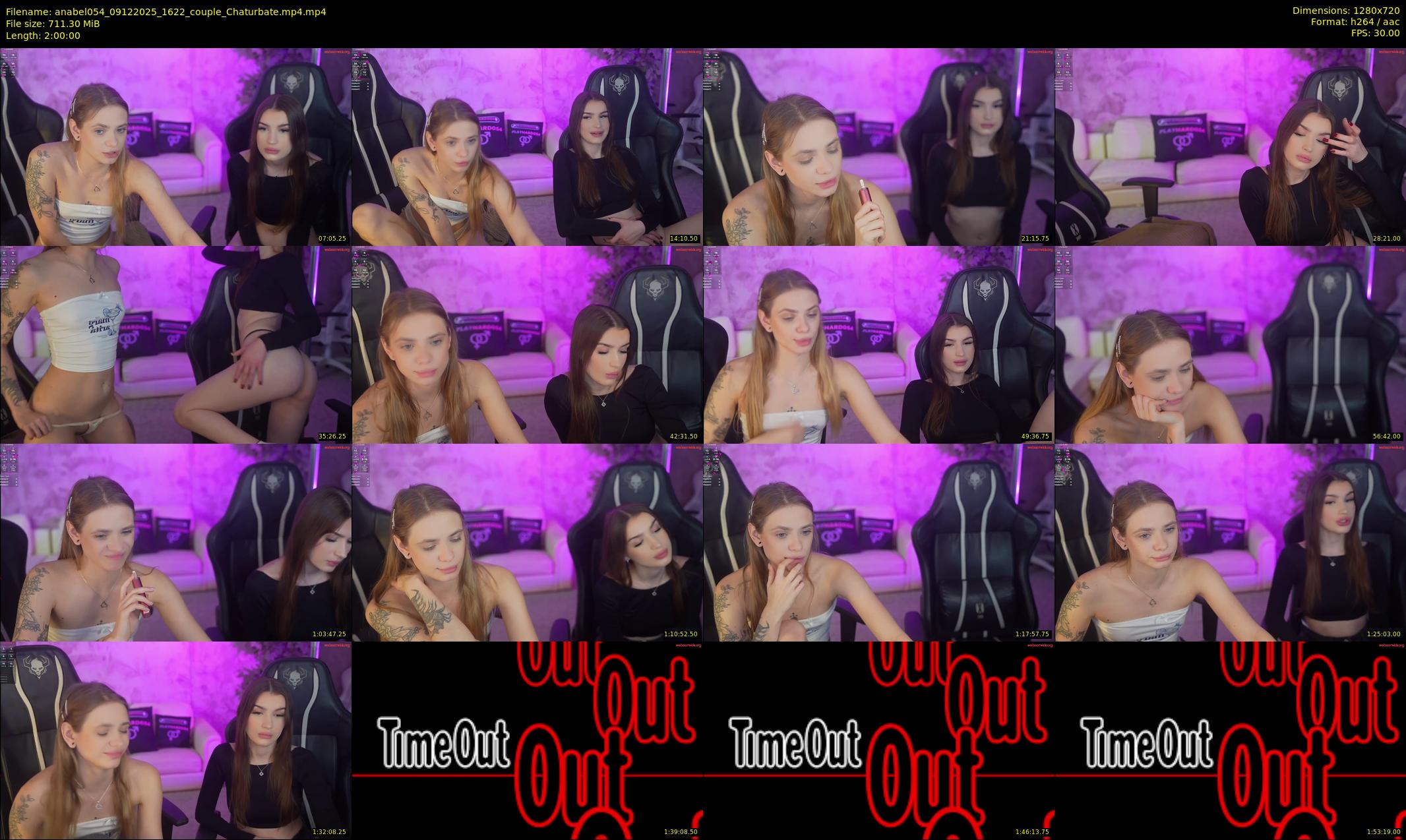 anabel054 — 120 minute Chaturbate female cam show recording, 720p, Dec 9, 2025