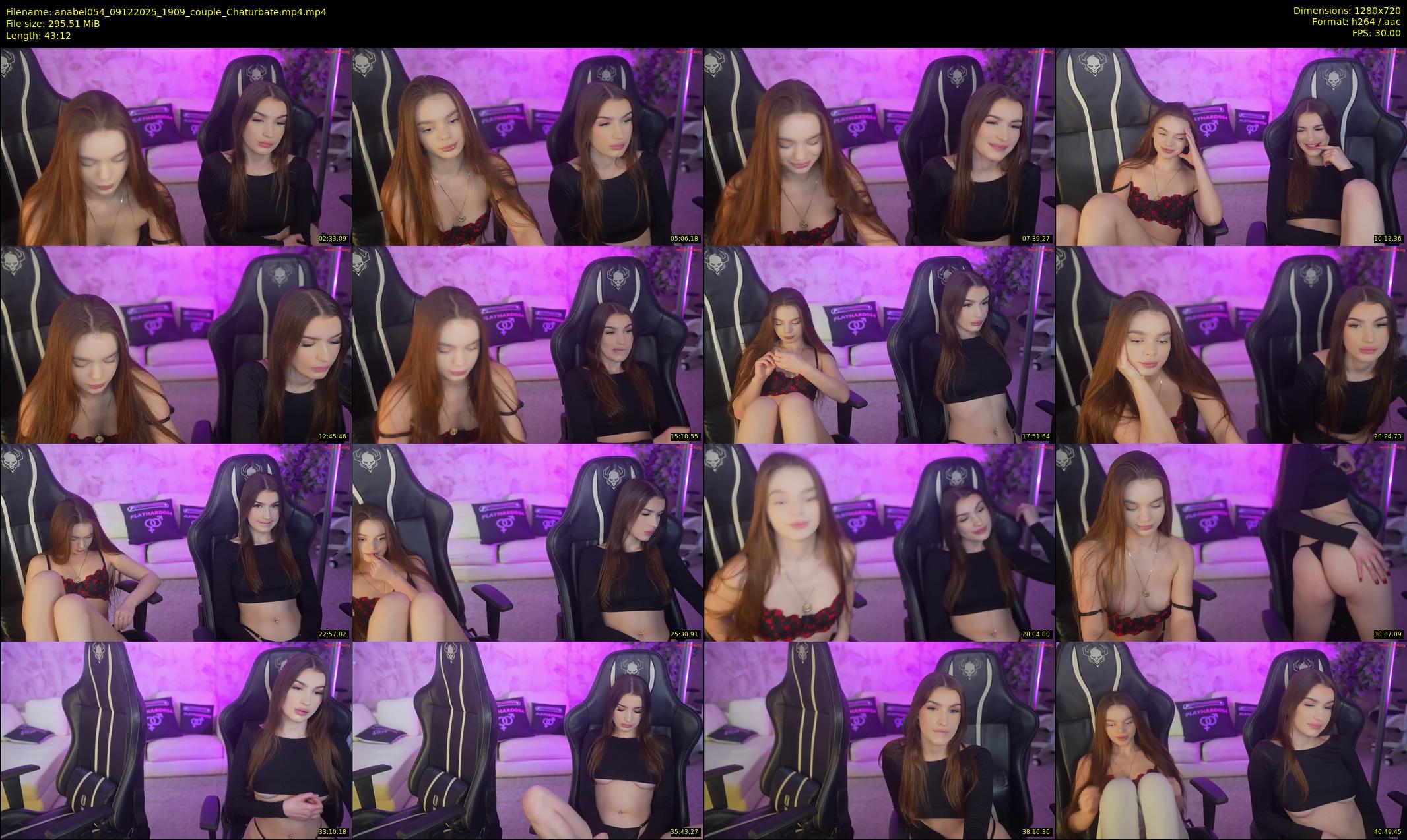 anabel054 — 44 minute Chaturbate female cam show recording, 720p, Dec 9, 2025