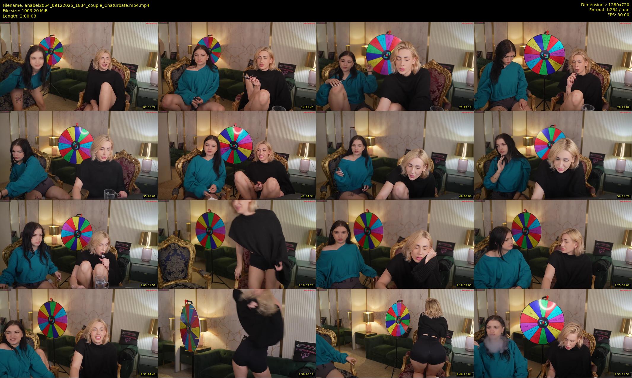 anabel2054 — 121 minute Chaturbate female cam show recording, 720p, Dec 9, 2025