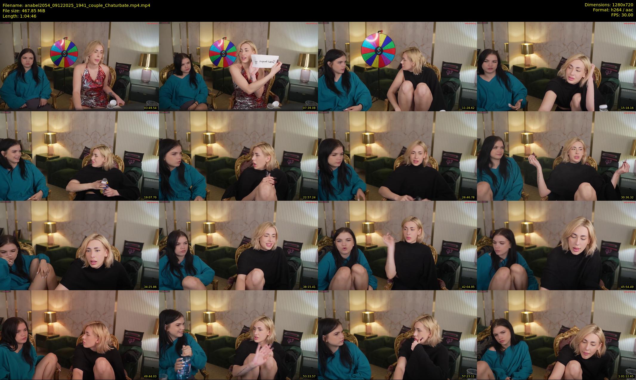 anabel2054 — 65 minute Chaturbate female cam show recording, 720p, Dec 9, 2025