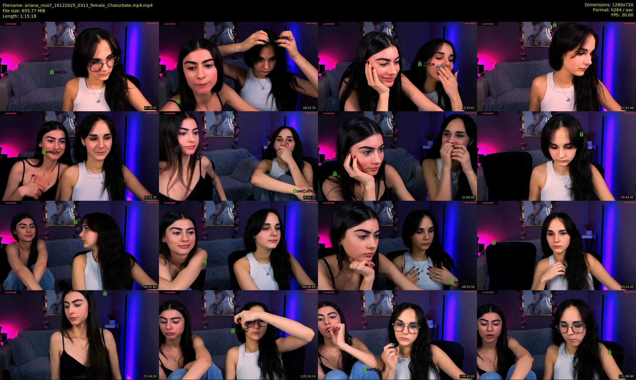 ariana_ross7 — 76 minute Chaturbate couple cam show recording, 720p, Dec 10, 2025