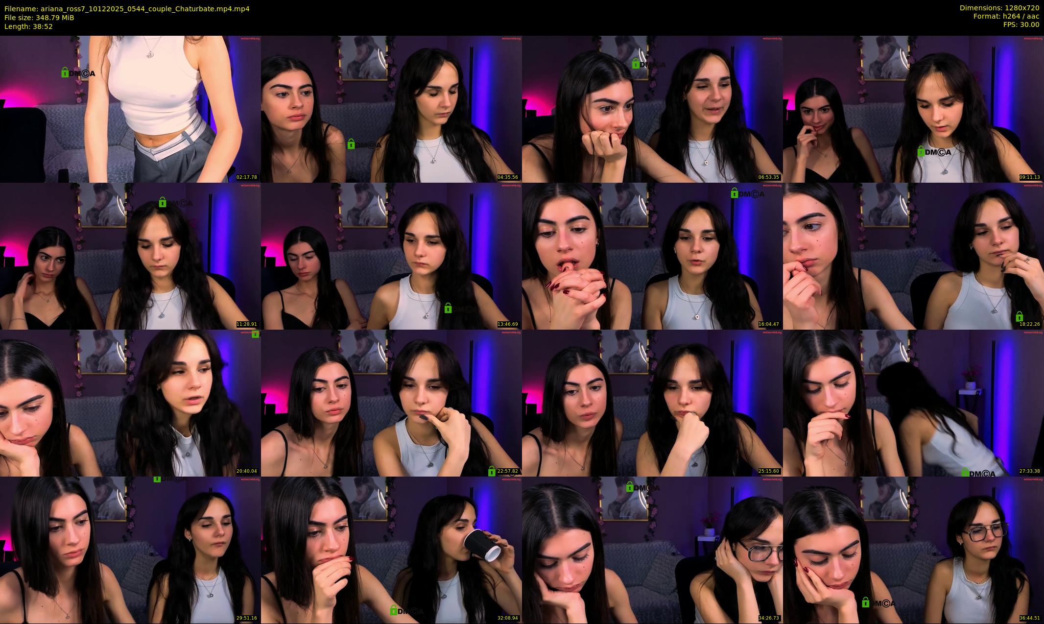 ariana_ross7 — 39 minute Chaturbate couple cam show recording, 720p, Dec 10, 2025