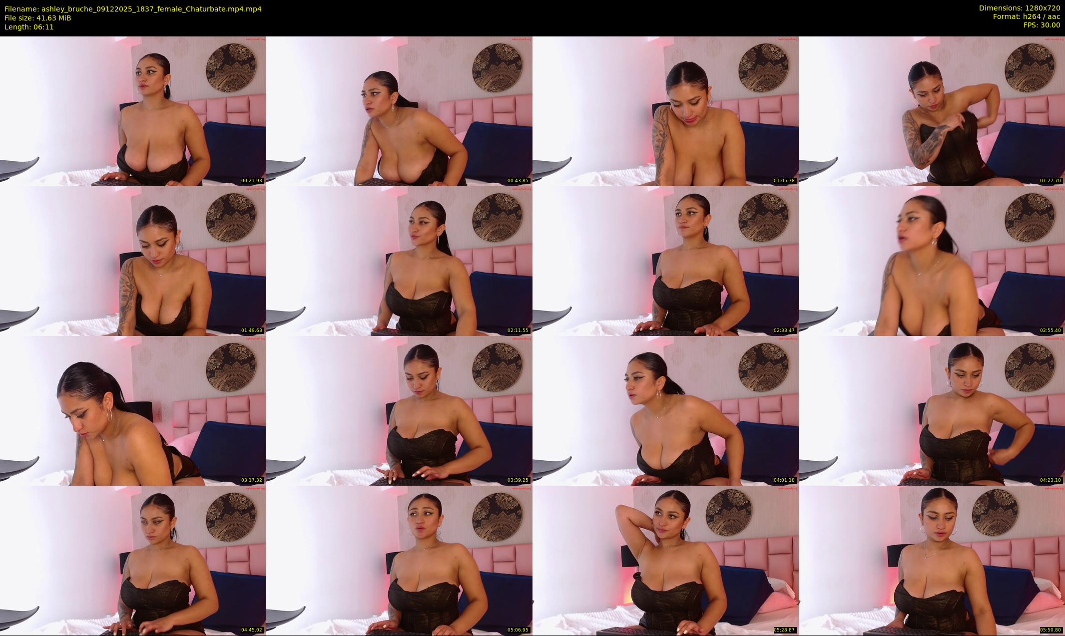 ashley_bruche — 7 minute Chaturbate female cam show recording, 720p, Dec 9, 2025