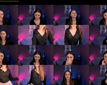 awesomemonica — 43 minute Chaturbate couple cam show recording, 720p, Dec 9, 2025