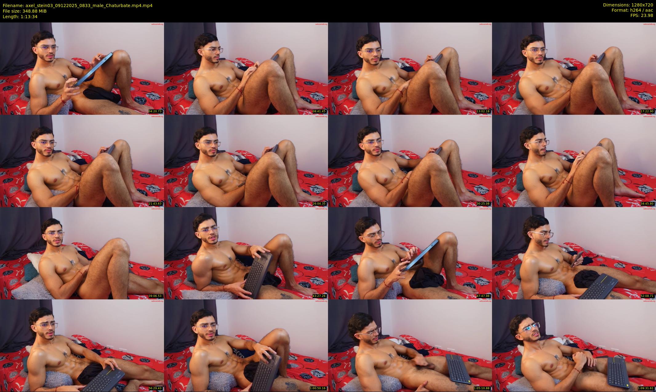 axel_stein03 — 74 minute Chaturbate male cam show recording, 720p, Dec 9, 2025