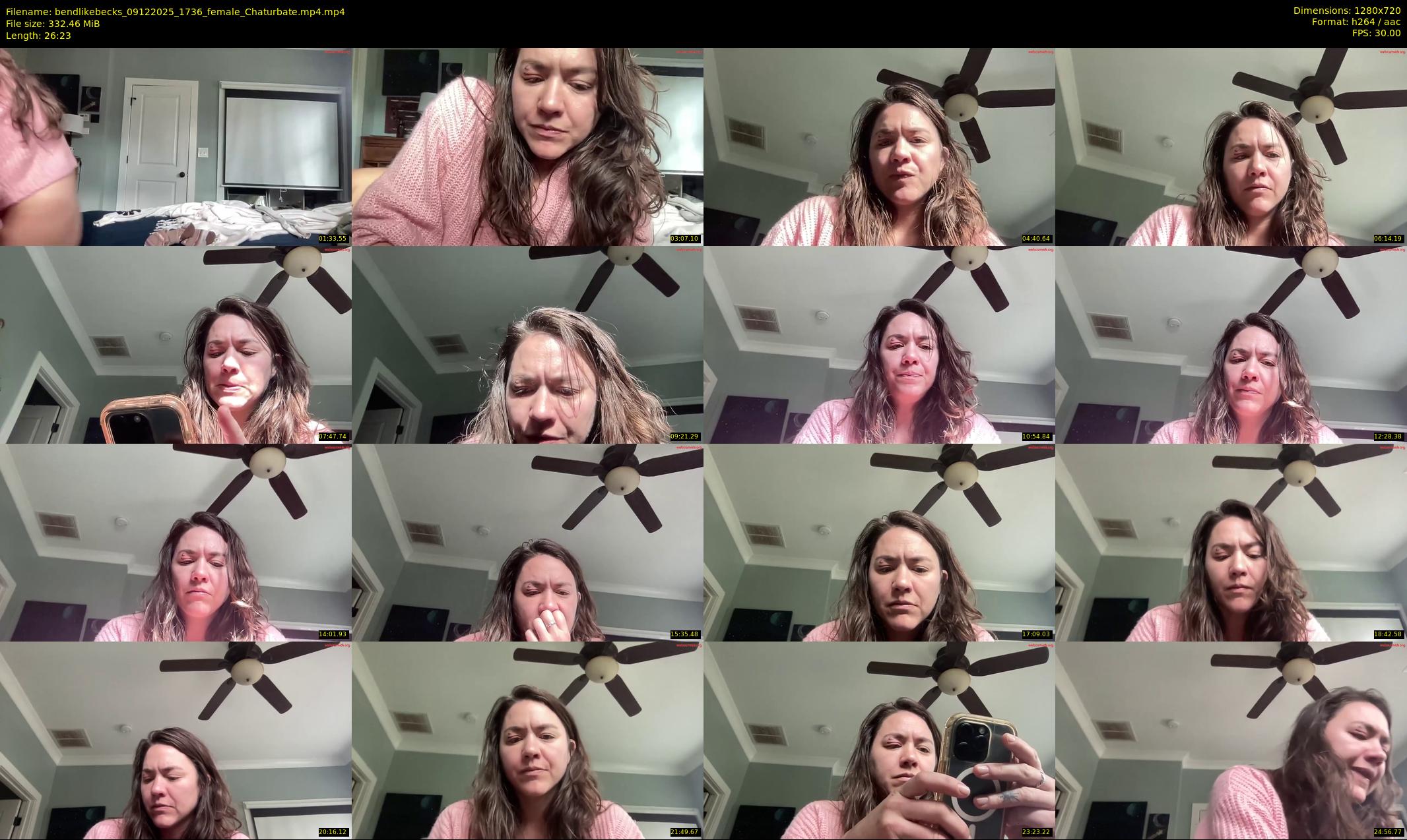bendlikebecks — 27 minute Chaturbate female cam show recording, 720p, Dec 9, 2025