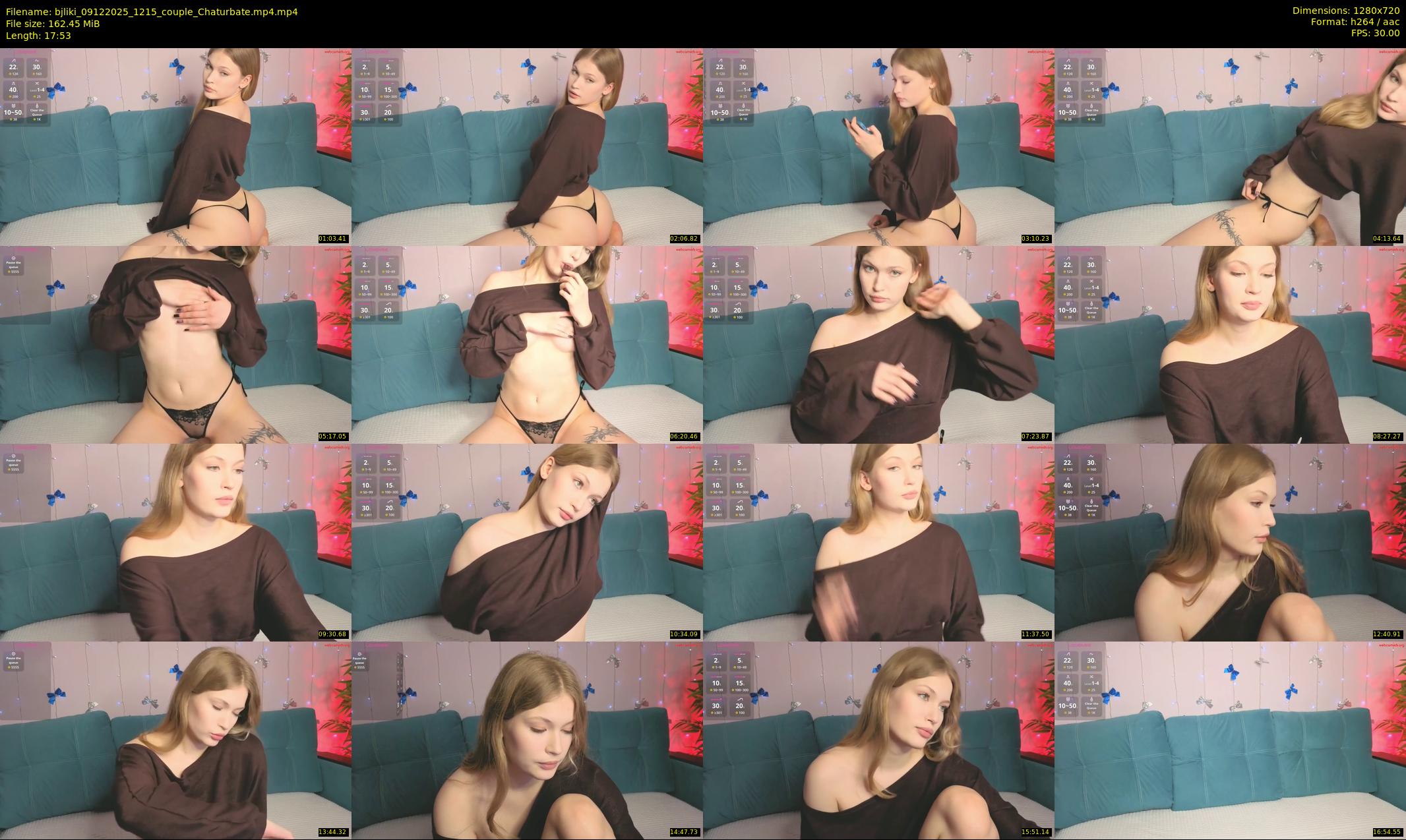 bjliki — 18 minute Chaturbate couple cam show recording, 720p, Dec 9, 2025